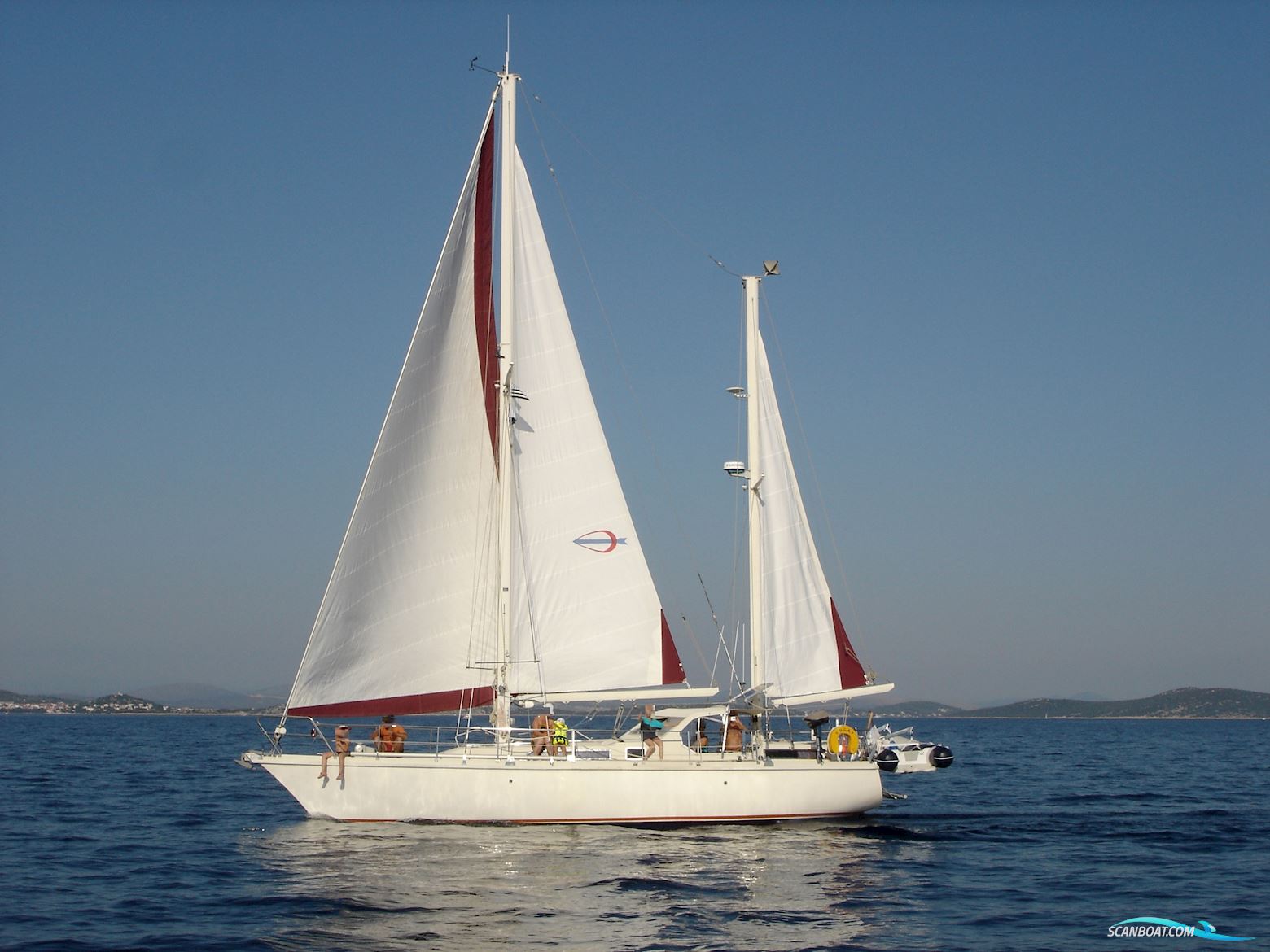 Amel Sharky Segelboot 1988, mit Perkins Sabre MT50 motor, Kroatien