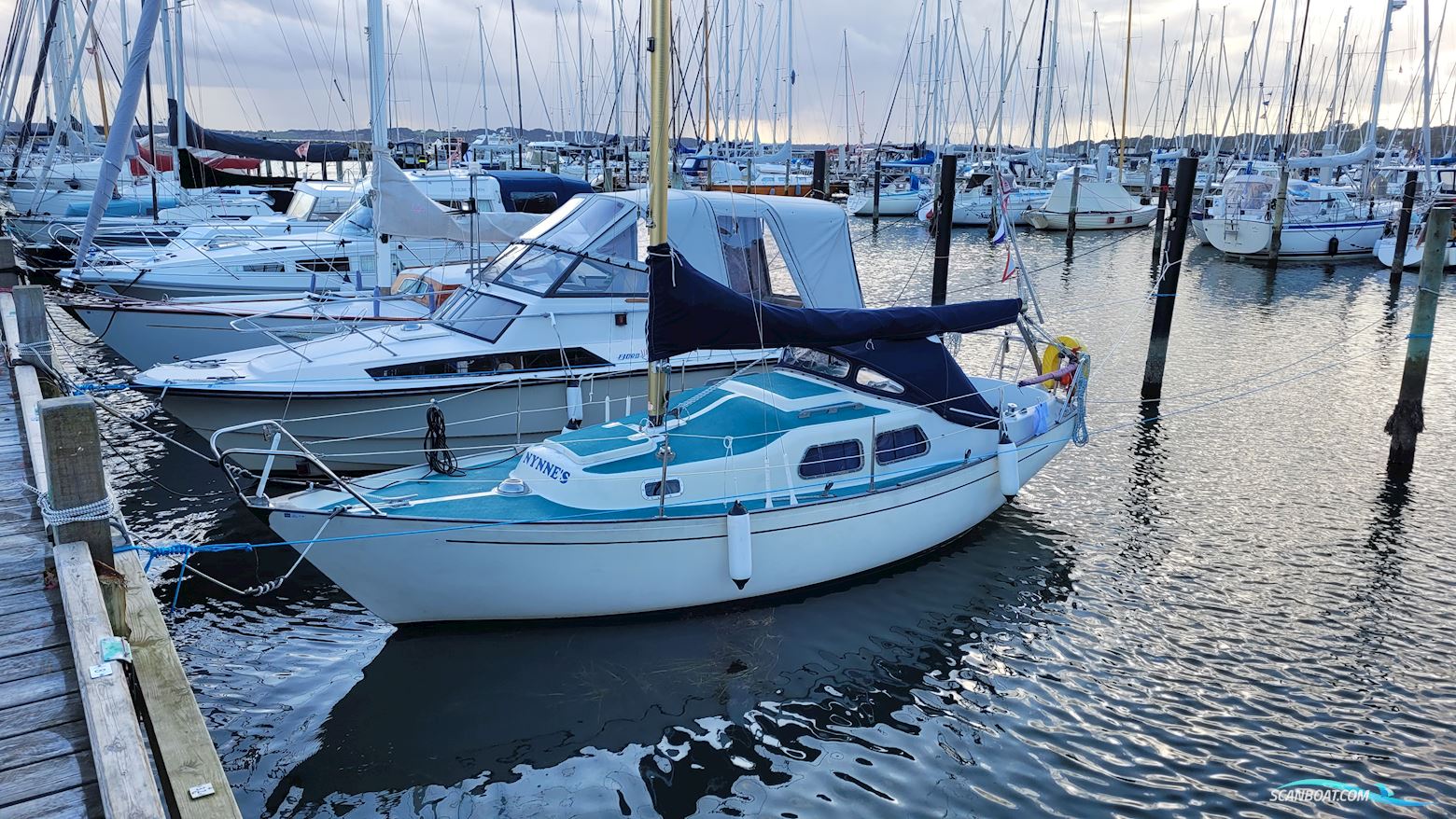 Amigo23 Segelboot 1972, mit Vire7 motor, Dänemark