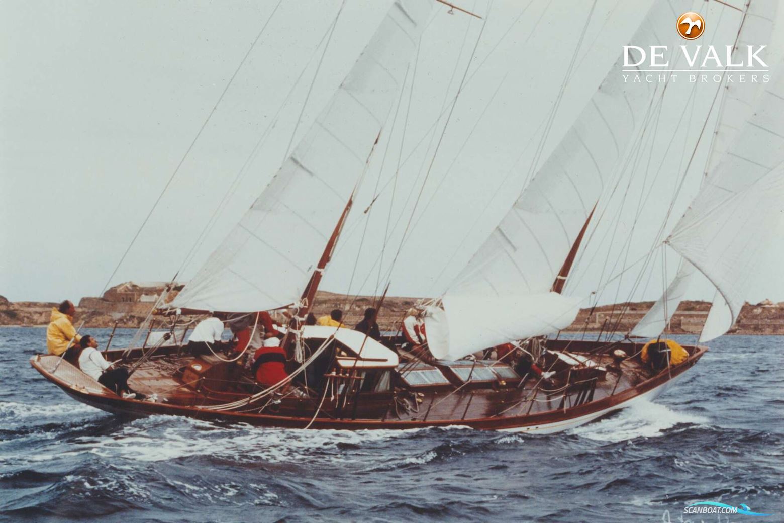Anker & Jensen Bermudian Ketch 65 Segelboot 1912, mit Iveco Aifo motor, Italien