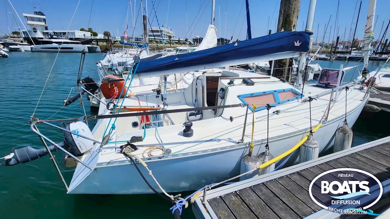 Archambault COCO Segelboot 1988, mit YAMAHA motor, Frankreich