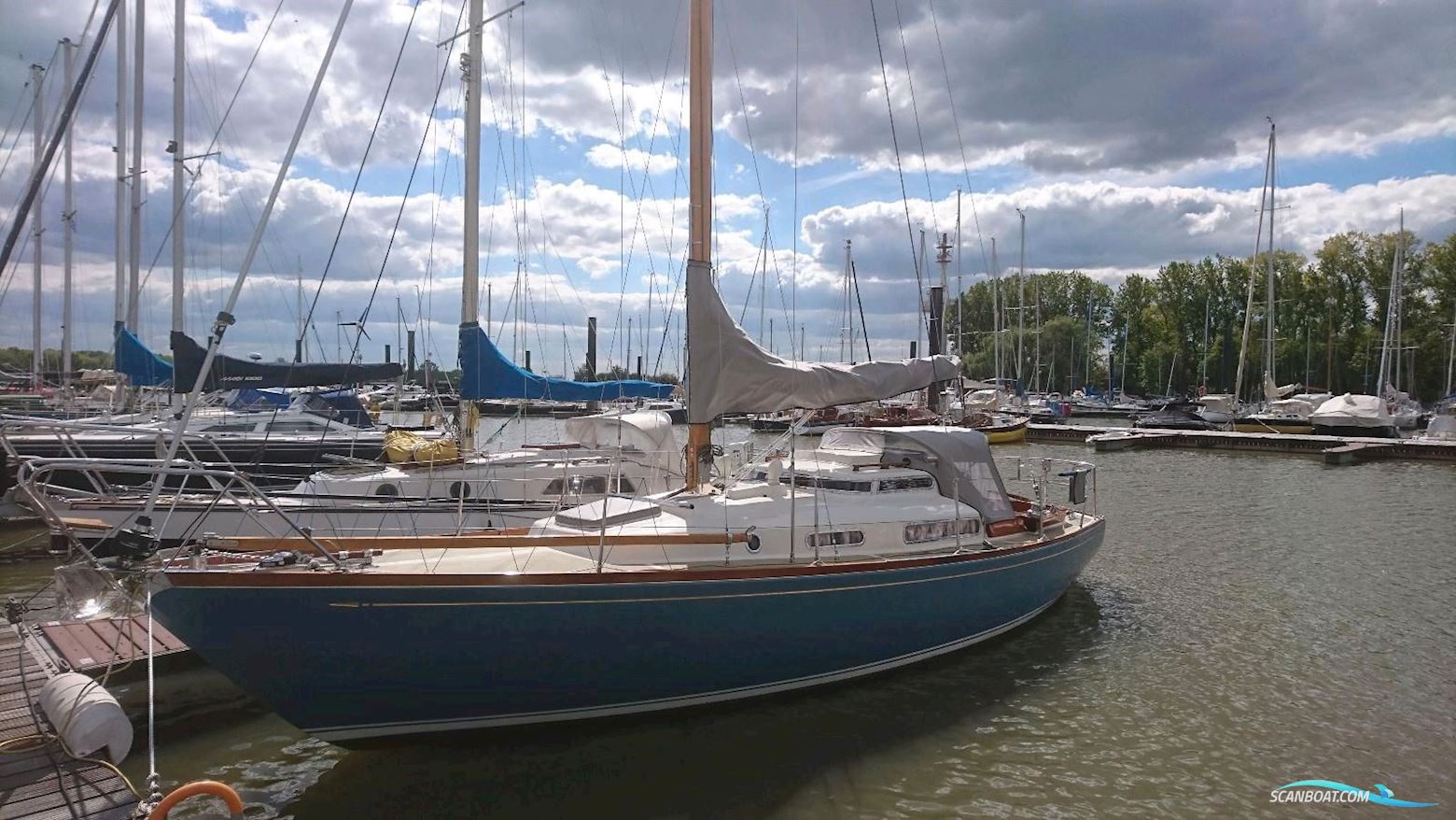 Asmus KG Yachtbau Hanseat 68 Segelboot 1968, mit Yanmar motor, Deutschland