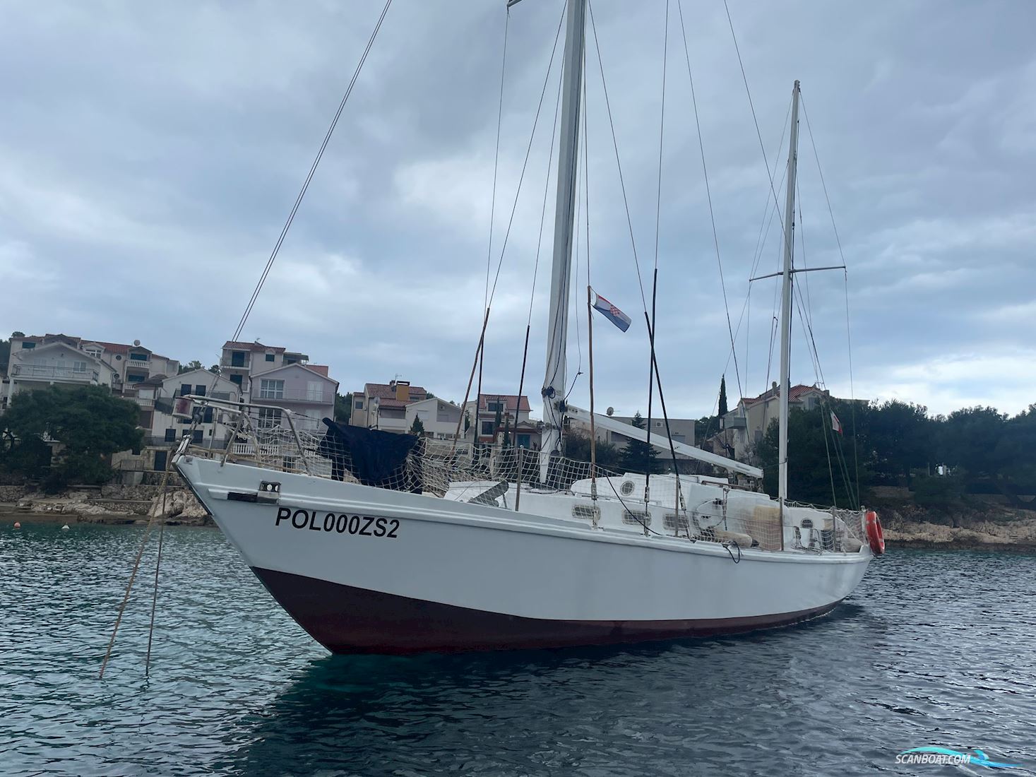 Atol Segelboot 1981, mit Zetor Major motor, Kroatien