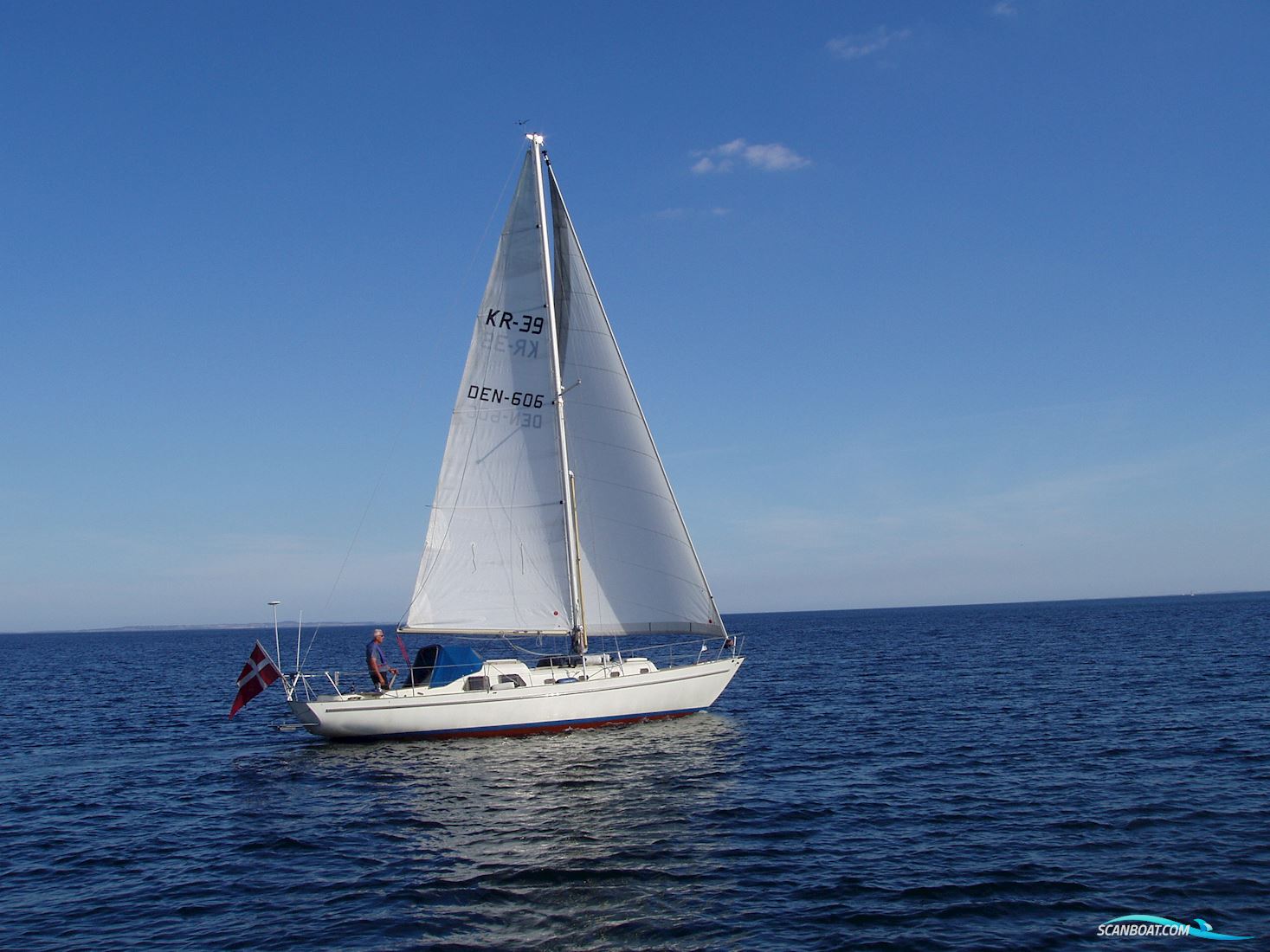 Bacchant IV Segelboot 1969, mit Vetus M3.09 motor, Dänemark
