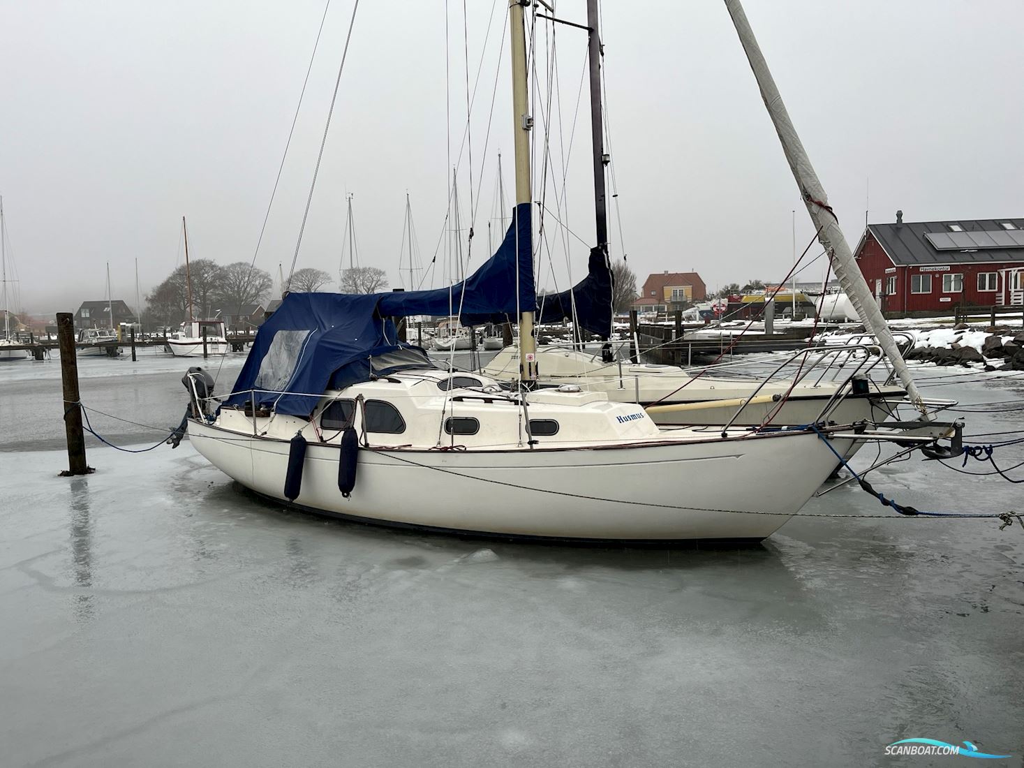 Bandholm 20 Segelboot 1971, mit El motor 24-36 volt, 2300 watt motor, Dänemark