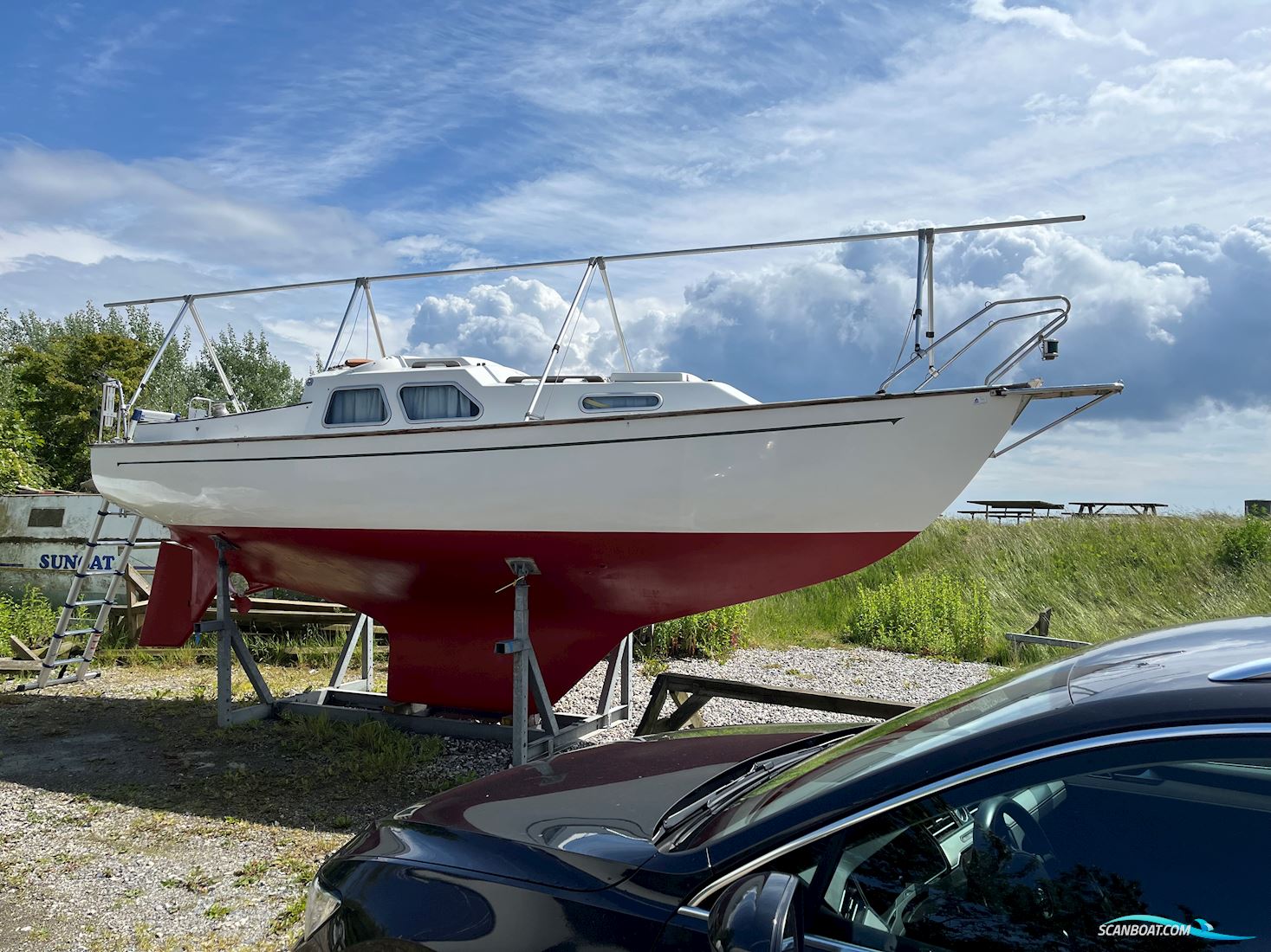 Bandholm 24 Segelboot 1978, mit Volvo Penta D1-13 motor, Dänemark