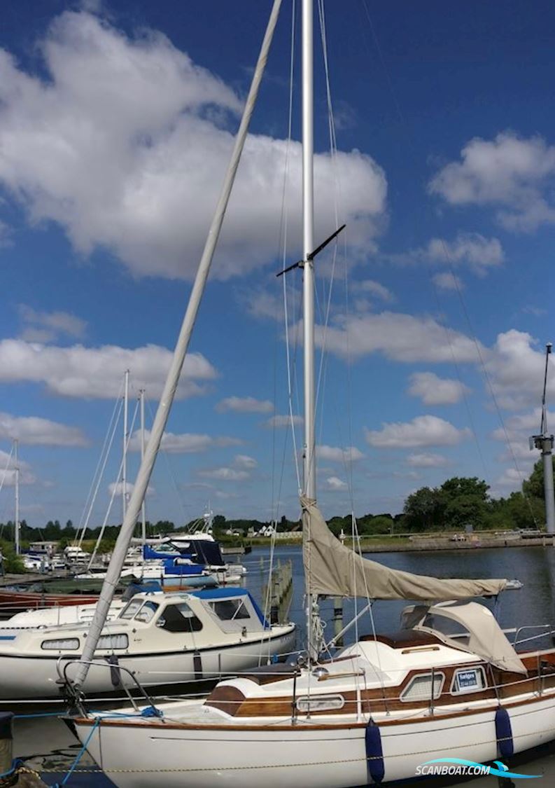 Bandholm 24 Segelboot 1979, mit Yanmar 1GM10 motor, Dänemark