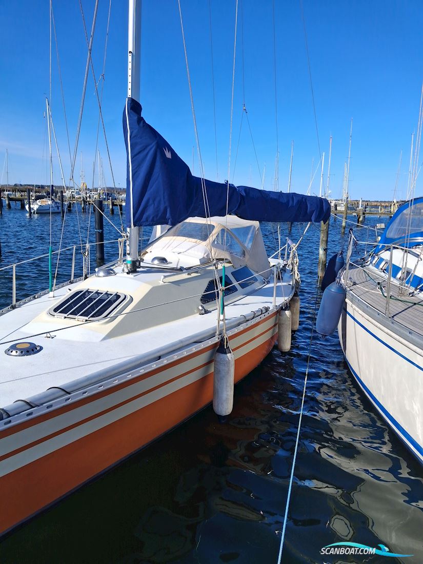 Banner 30 Segelboot 1979, mit Yamaha 4hk motor, Dänemark