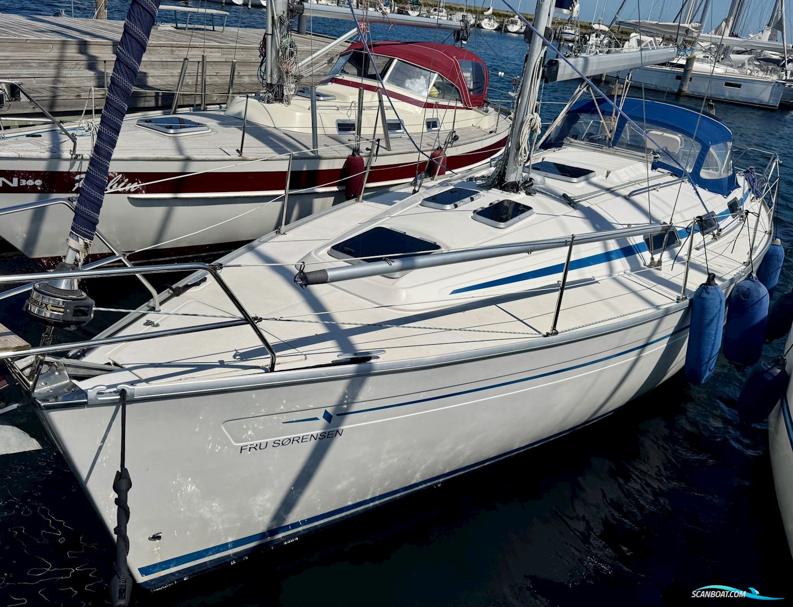 Bavaria 34-2 Segelboot 2000, mit Volvo Penta MD2020 Cbt motor, Dänemark
