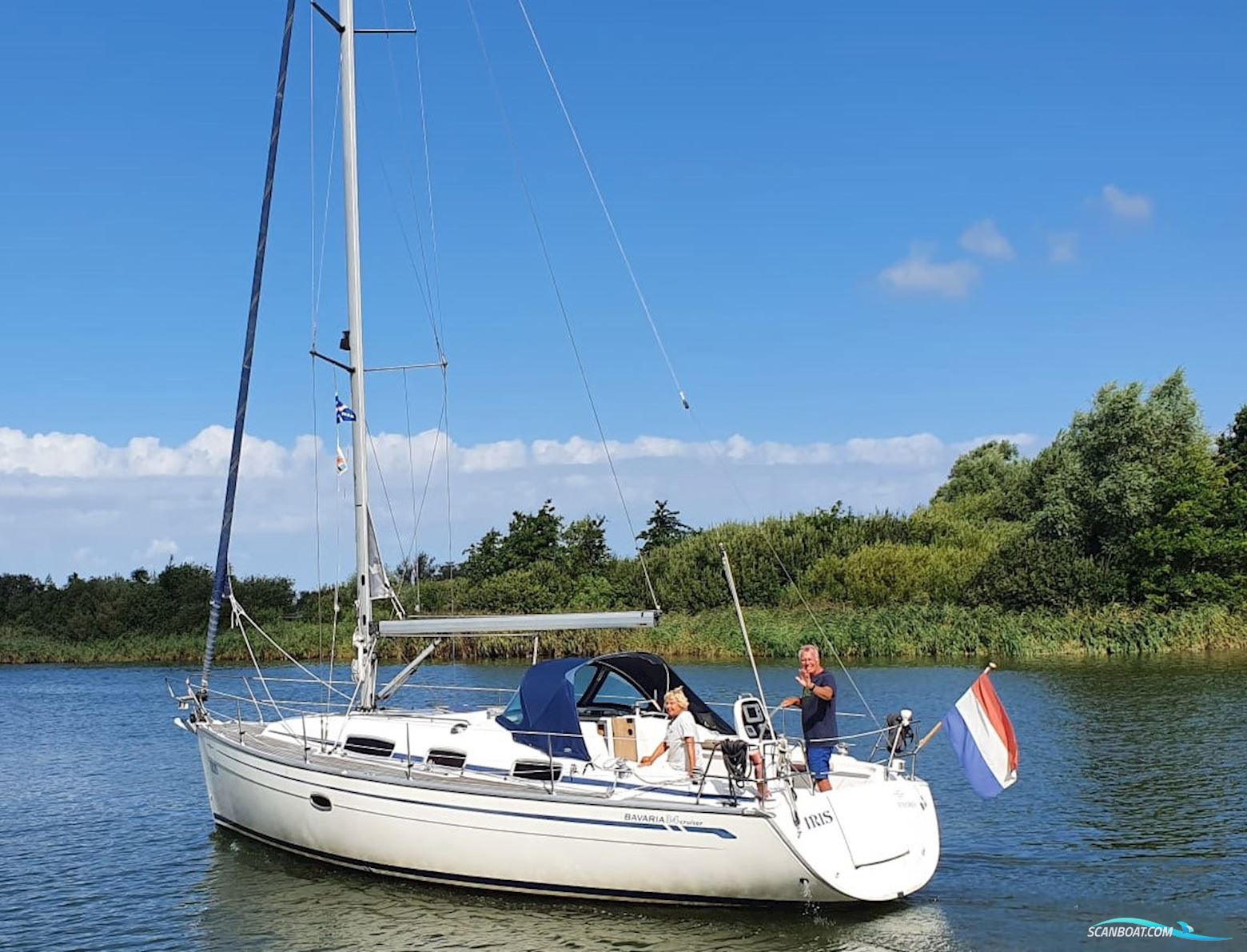 Bavaria 34 Cruiser Segelboot 2009, mit Volvo Penta motor, Niederlande