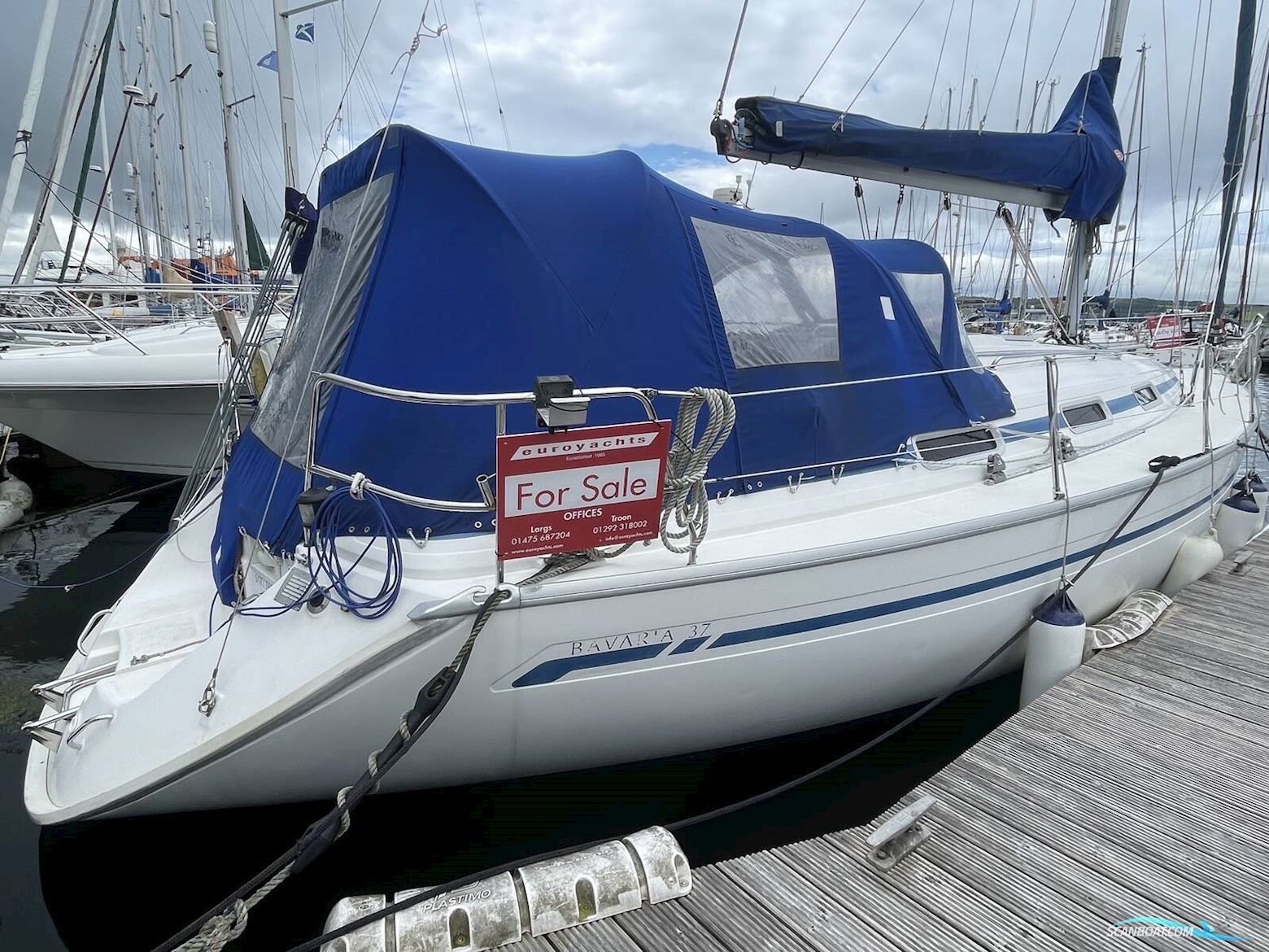 Bavaria 37 Segelboot 2000, mit Volvo Penta MD2030 motor, England