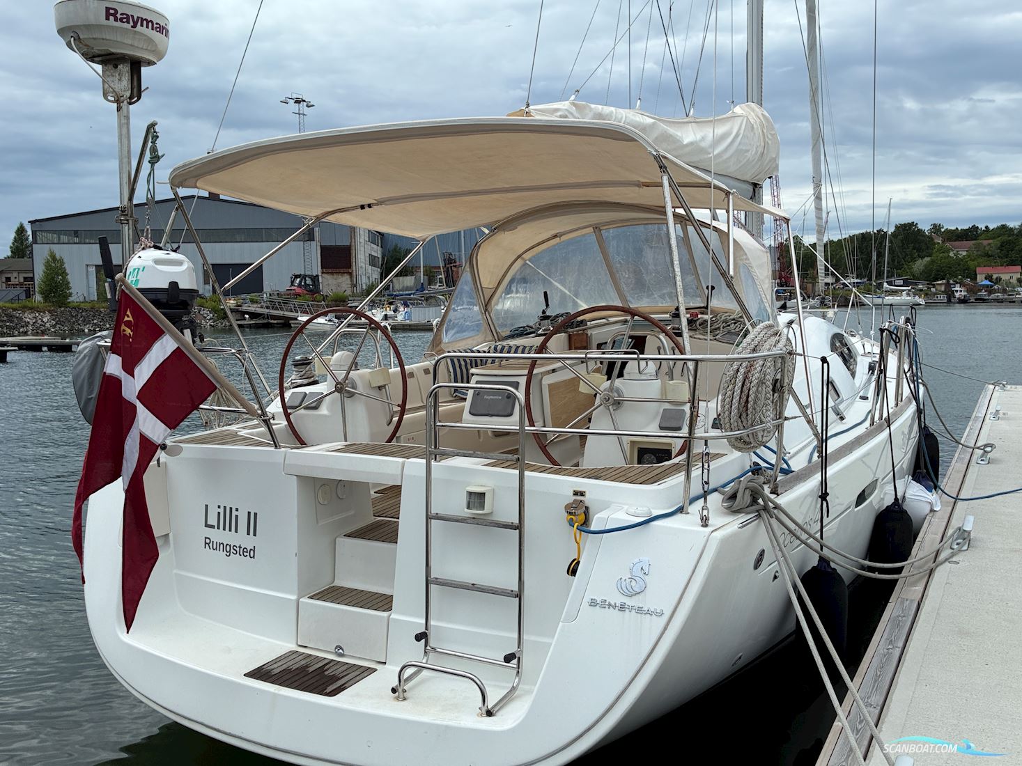 Beneteau Oceanis 40 Bov propel–ikke teakdæk Segelboot 2007, mit Yanmar 3JH4E motor, Dänemark
