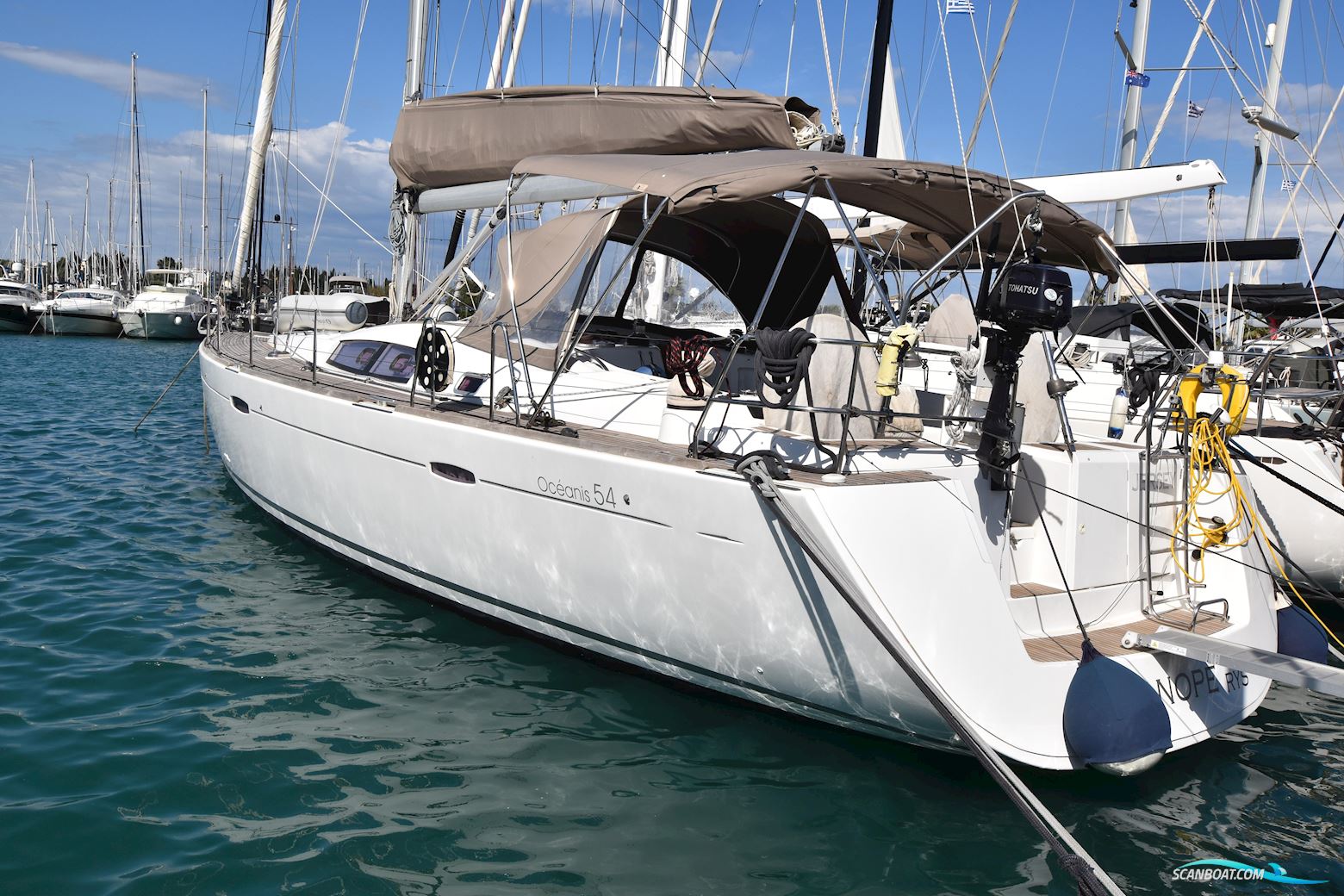 Beneteau Oceanis 54 Segelboot 2009, mit Yanmar 4JH4Hte motor, Griechenland