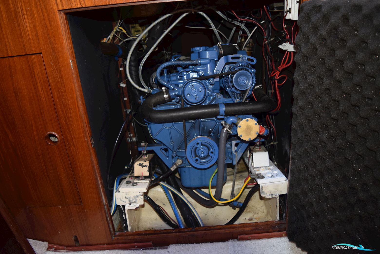 Beryll Segelboot 1977, mit Mitsubishi Model Sole Diesel Typ Sole Mini 33 motor, Deutschland