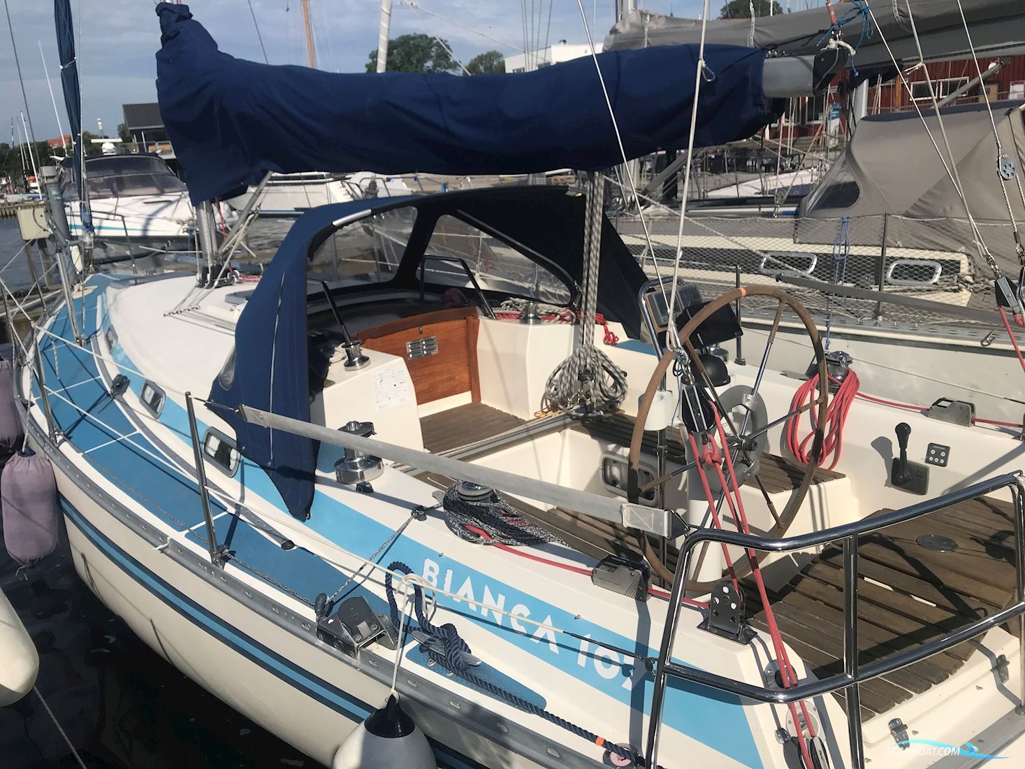 Bianca 107 MK2 Segelboot 1988, mit Volvo PentaD1-30 motor, Dänemark
