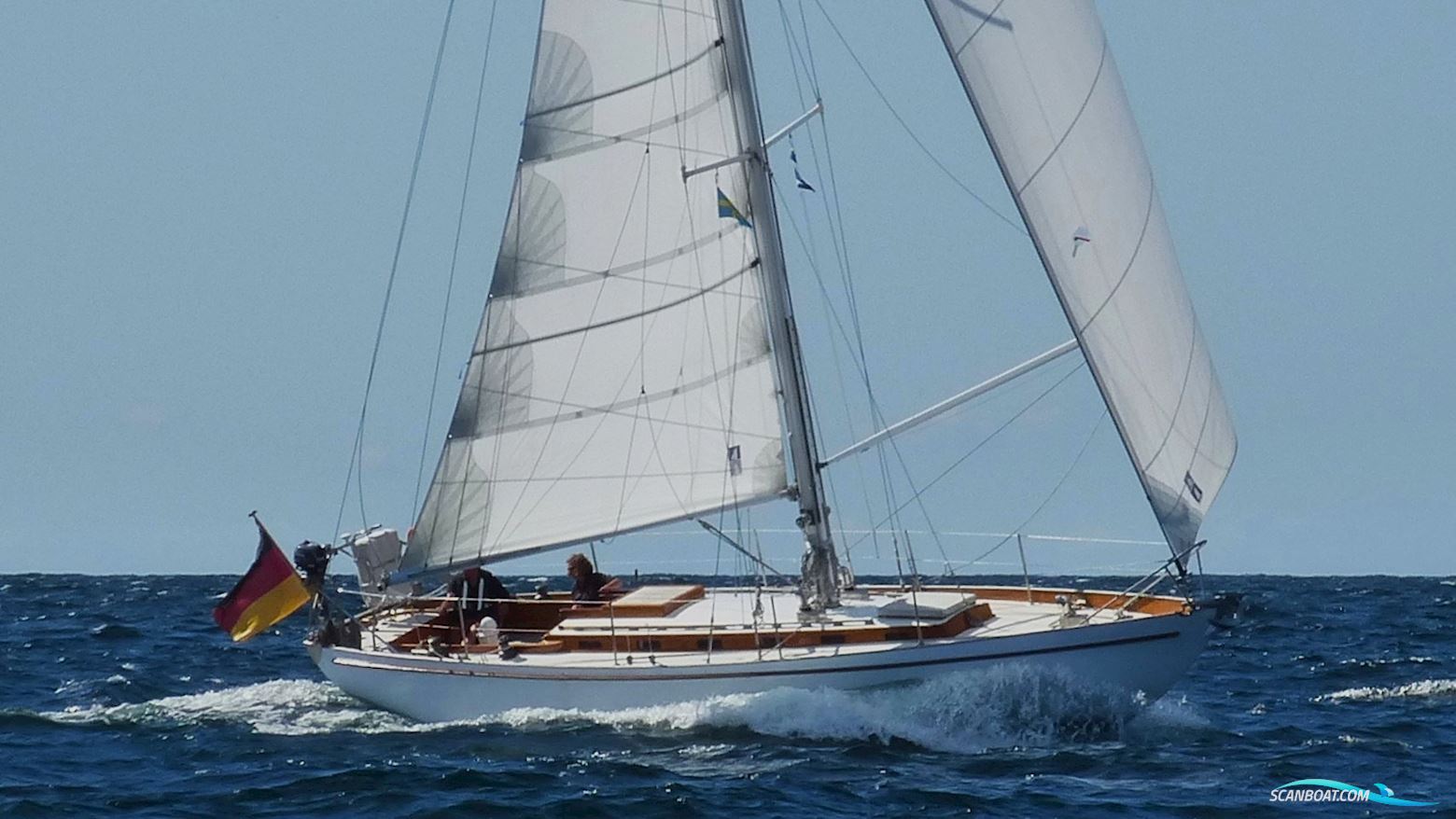 Bieritz 11m Classic Holz-Sloop Segelboot 1967, mit Volvo Penta 2003 motor, Deutschland