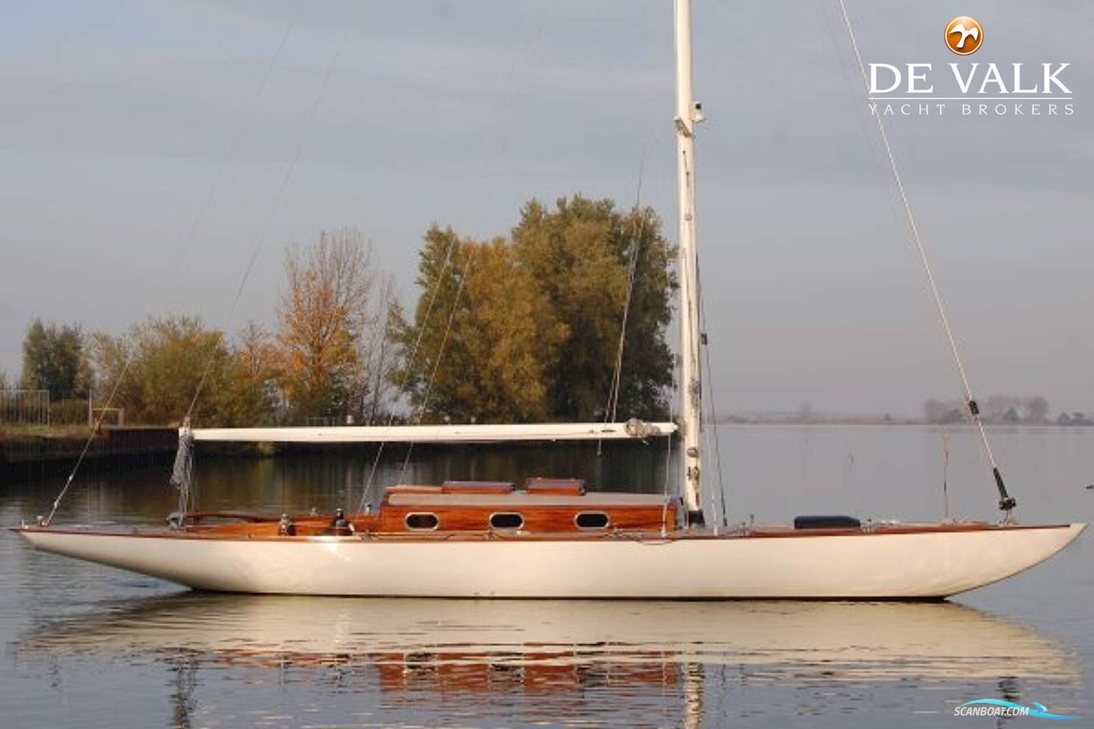 BURMESTER SEEFAHRTKREUZER 50M2 WINDFALL Segelboot 1937, mit Nanni motor, Frankreich