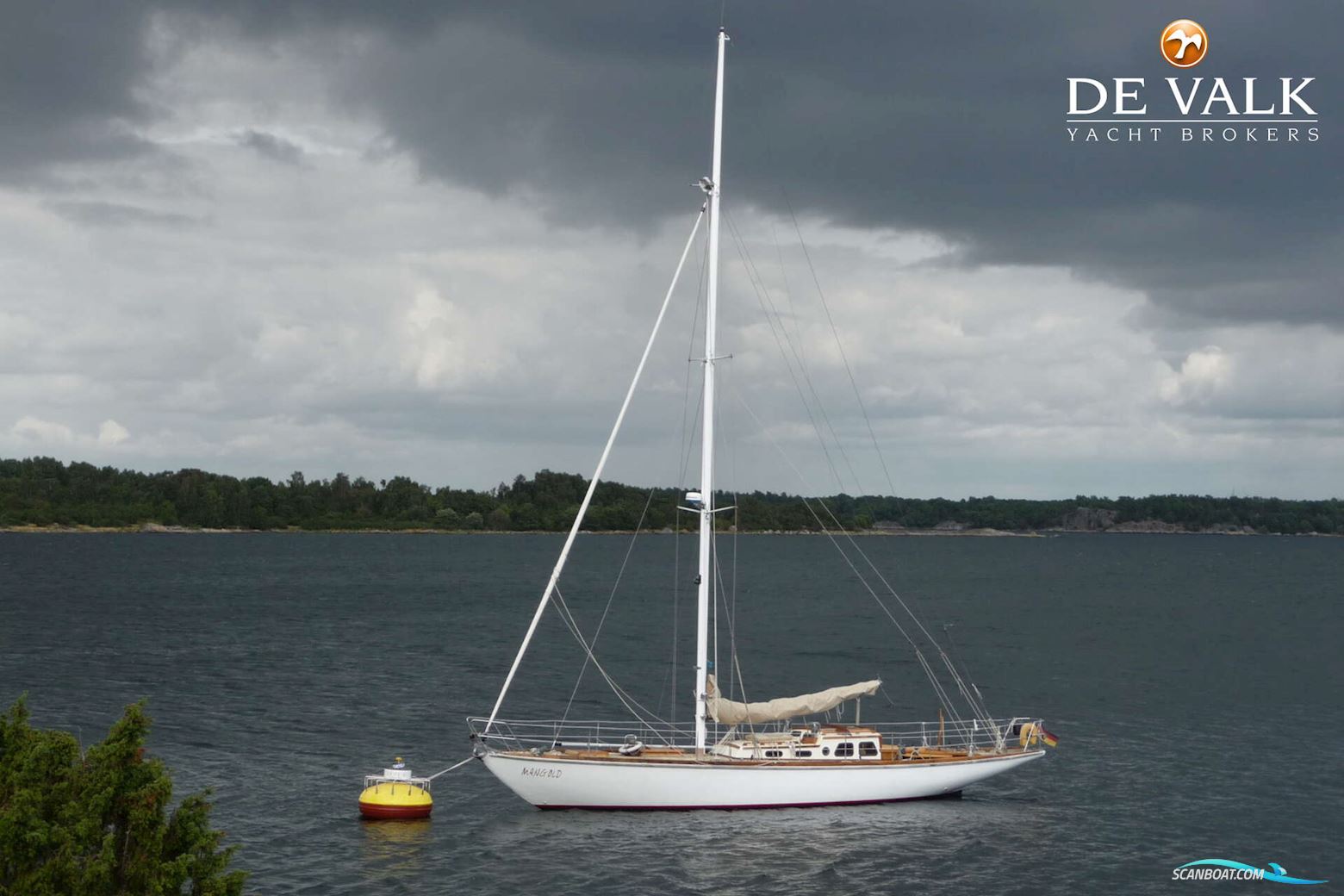 Classic Sailing Yacht Segelboot 1957, mit Volvo Penta motor, Deutschland