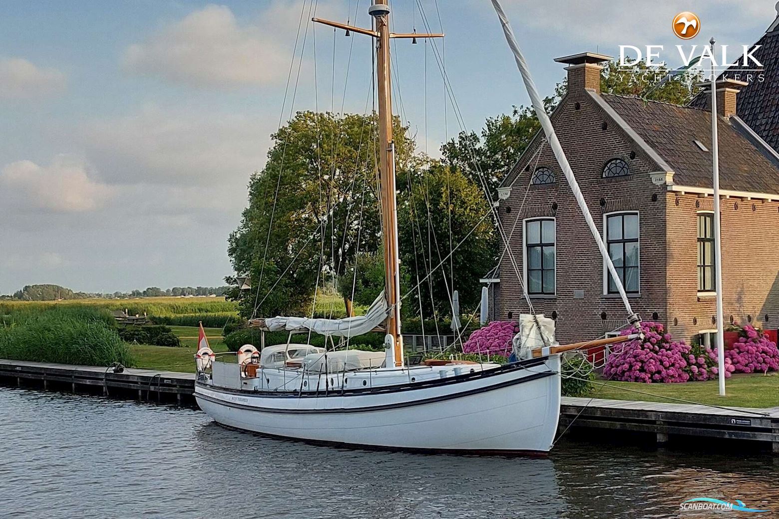 Classic Sailing Yacht Segelboot 1942, mit Nanni motor, Niederlande