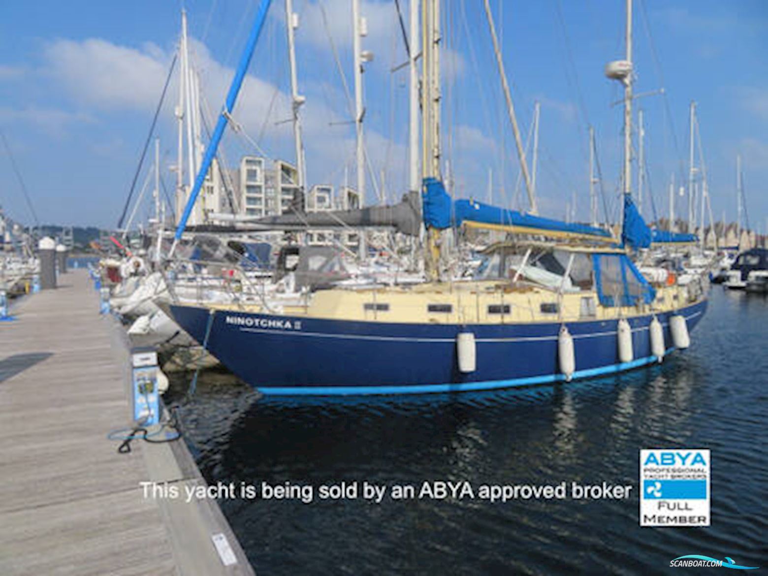 Classic Yacht Great Dane 37 Segelboot 1970, mit Perkins 4236 motor, England