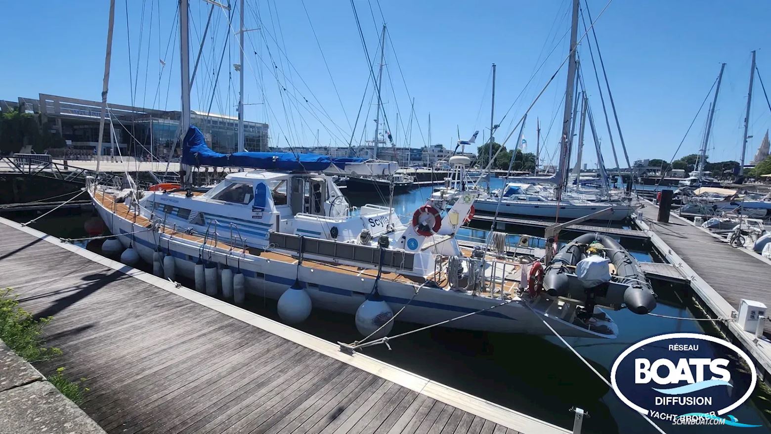 CN Biot / Ed Dubois DUBOIS 28m Aluminium One OFF Segelboot 1991, mit IVECO motor, Frankreich