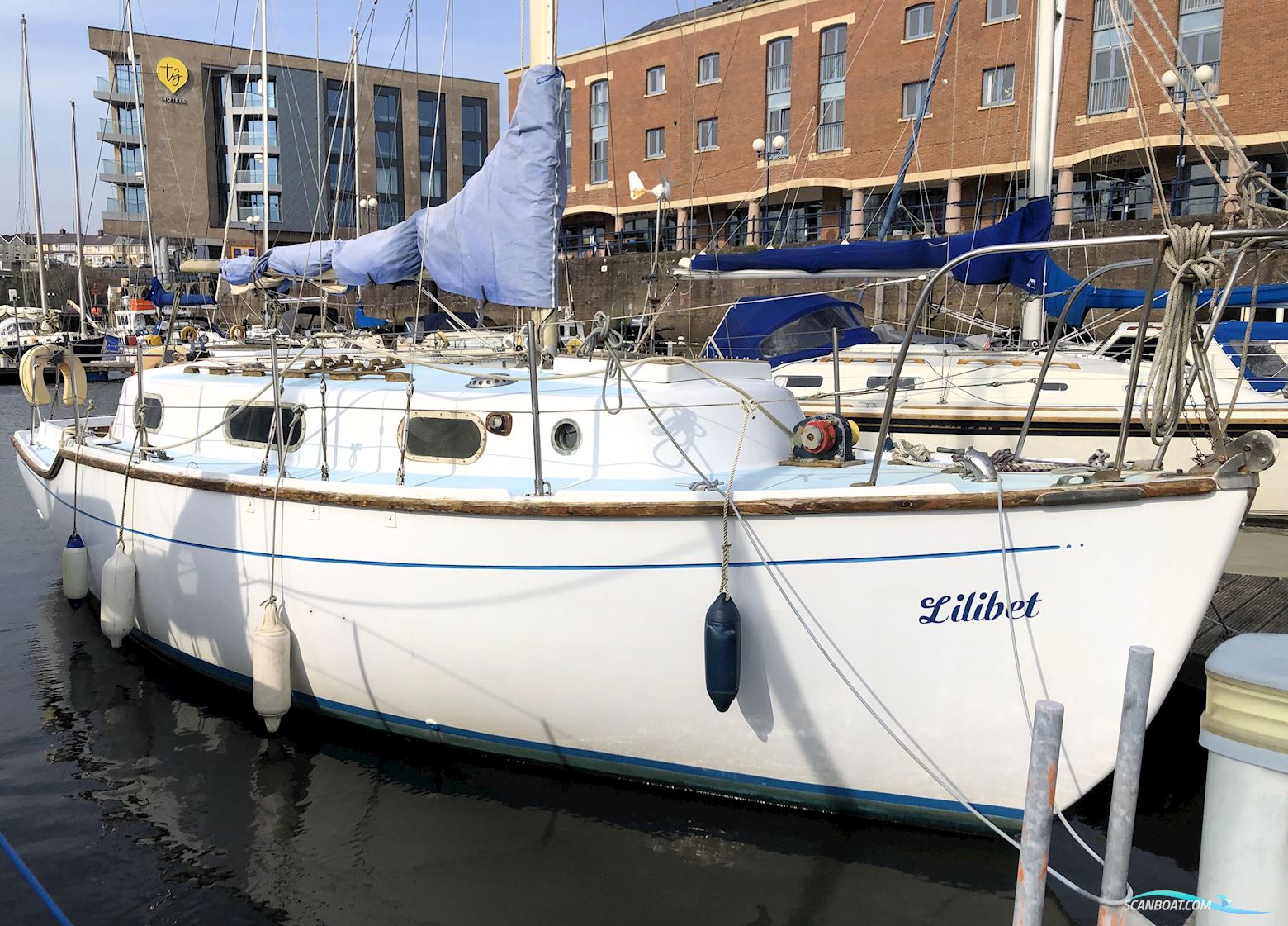 Colvic Sea Rover 28 Segelboot 1976, mit Beta Marine motor, England