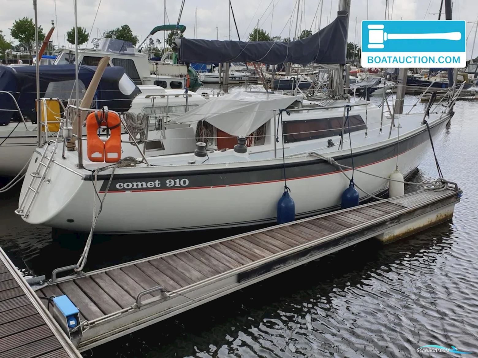 Comet 910 Segelboot 1977, mit Sole motor, Niederlande