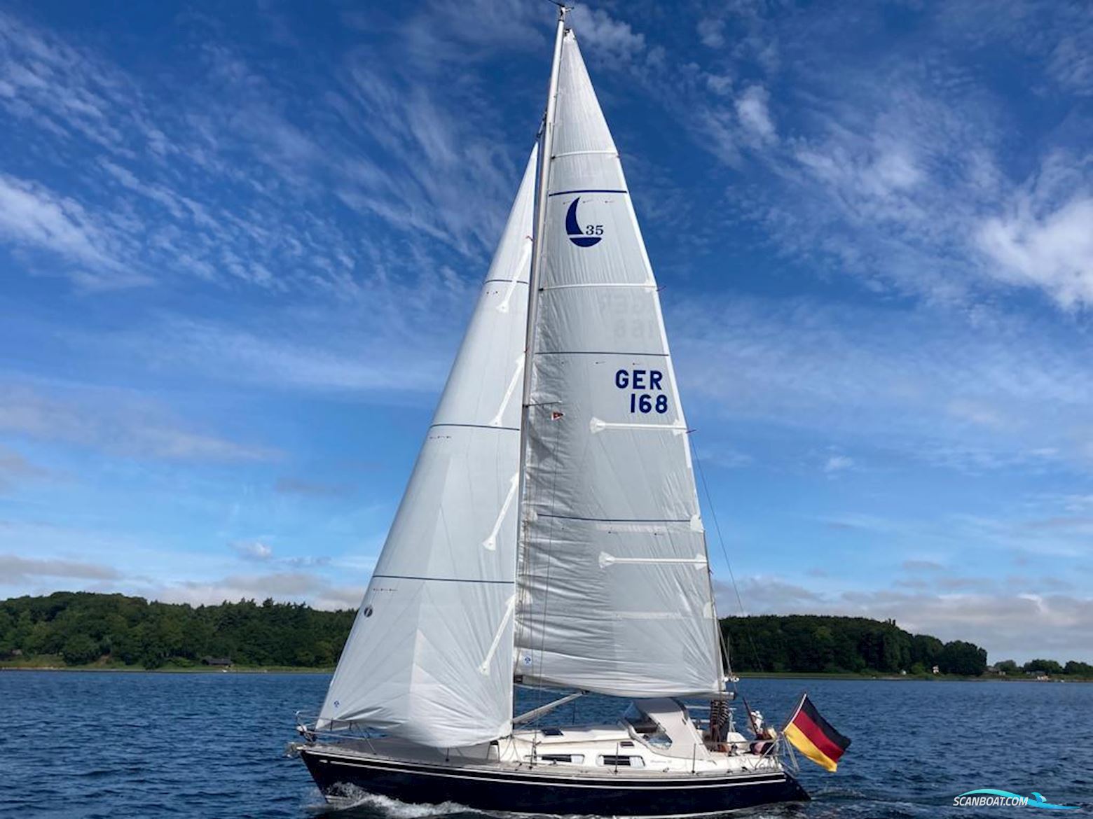Comfortina 35 Segelboot , mit Yanmar 3GM30FC motor, Deutschland