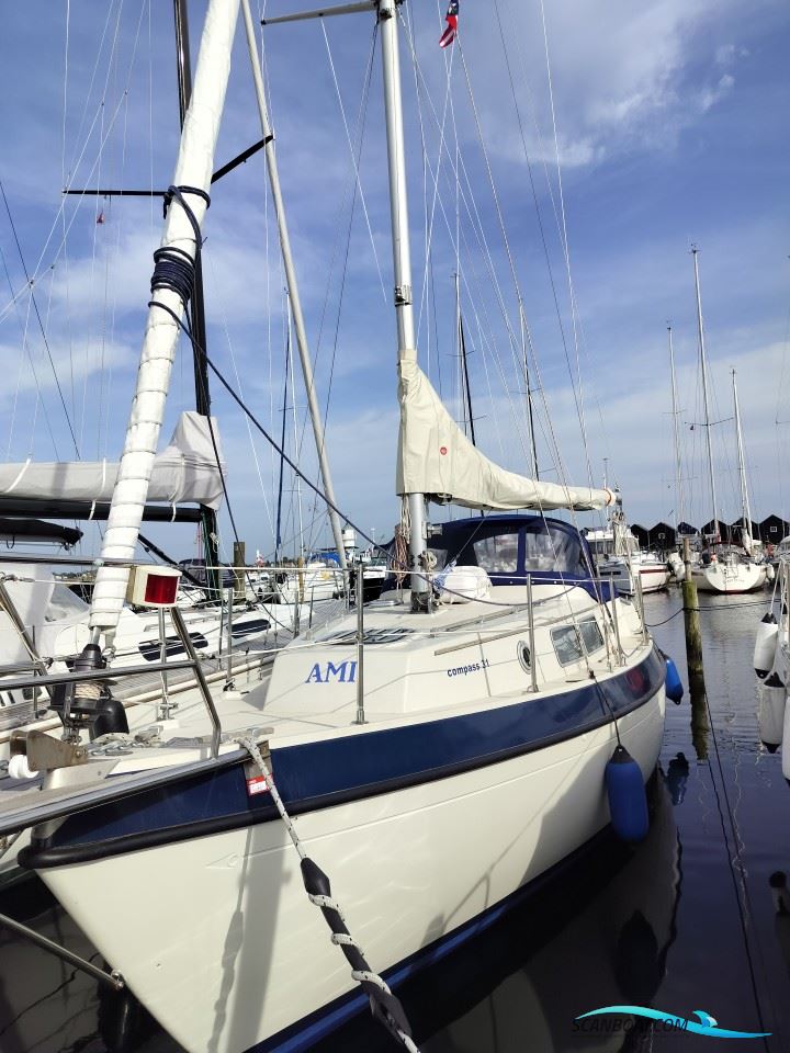 Compass 31 Ketch Segelboot 1976, mit Yanmar 3Jhgbe motor, Dänemark