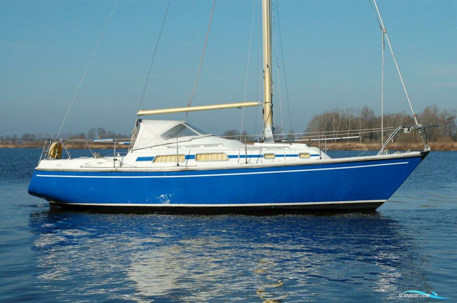 Contest 29 Segelboot 1972, mit Sole motor, Niederlande