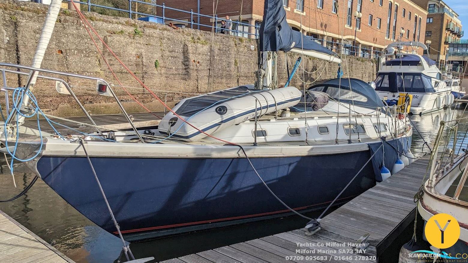 Contest 33 Segelboot 1971, mit Volvo Penta motor, England