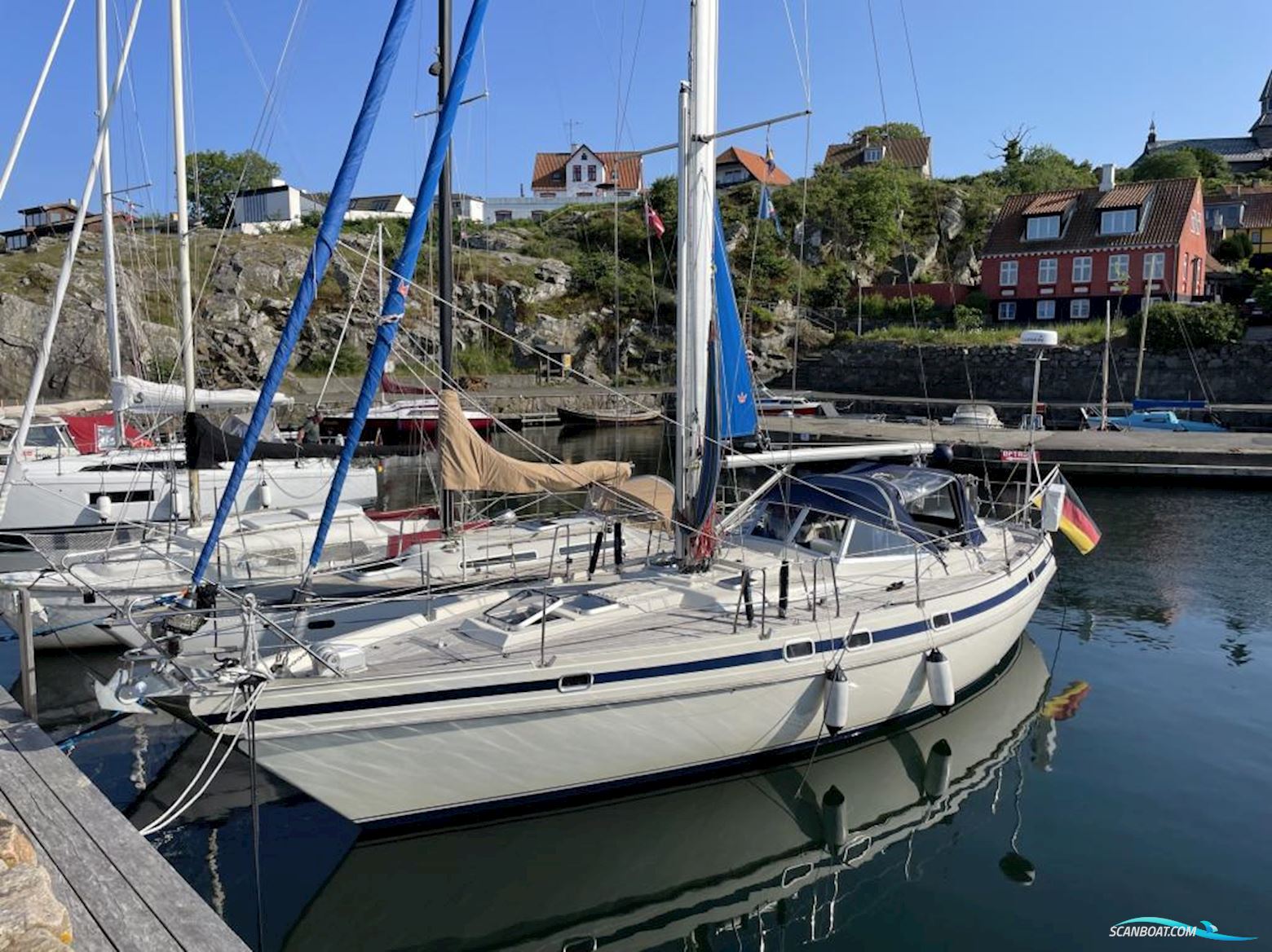 Contest 38 S Segelboot 1989, mit Volvo Penta 2040 motor, Deutschland