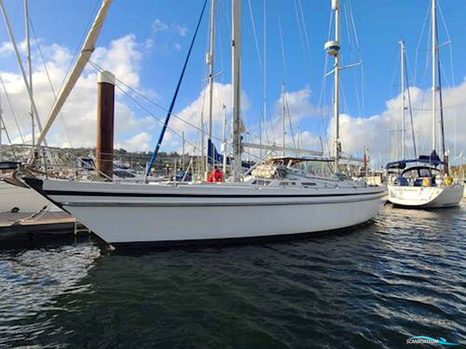 Contest 42 Ketch Segelboot 1978, mit Vetus VH4.65 motor, England