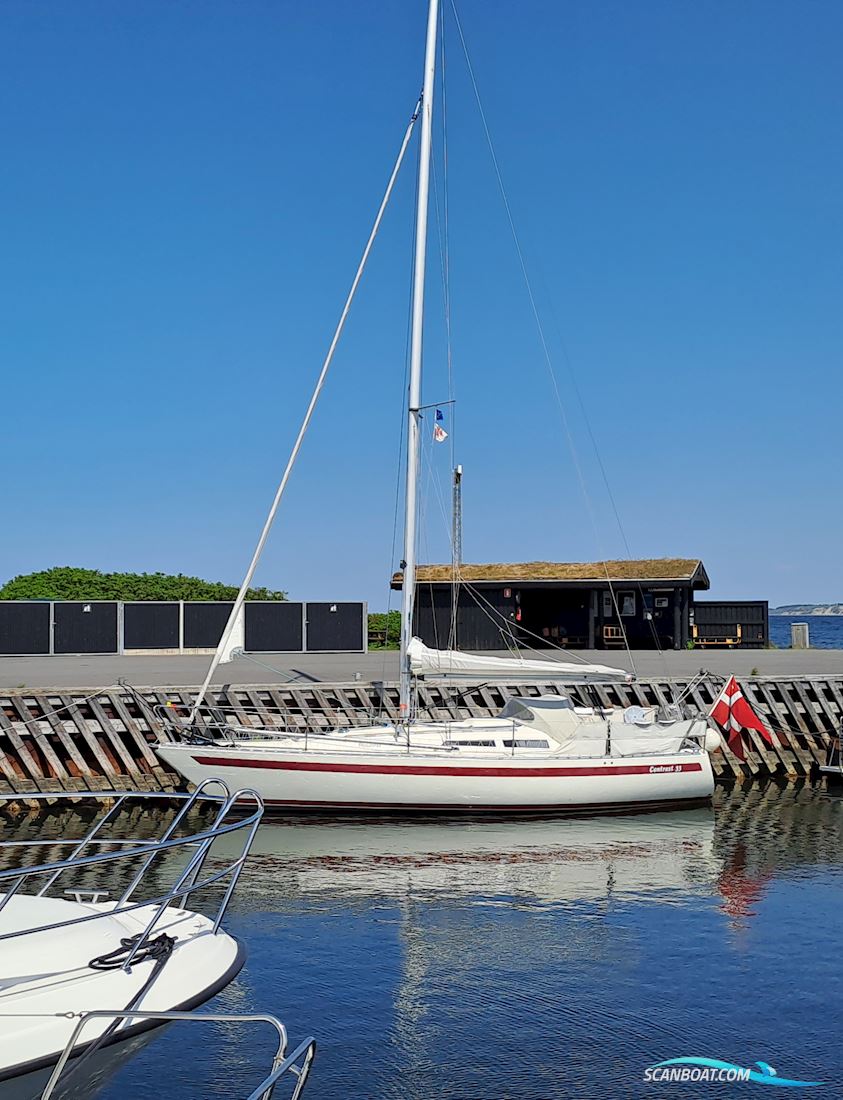 Contrast 33 Segelboot 1988, mit Yanmar 2GM20f motor, Dänemark