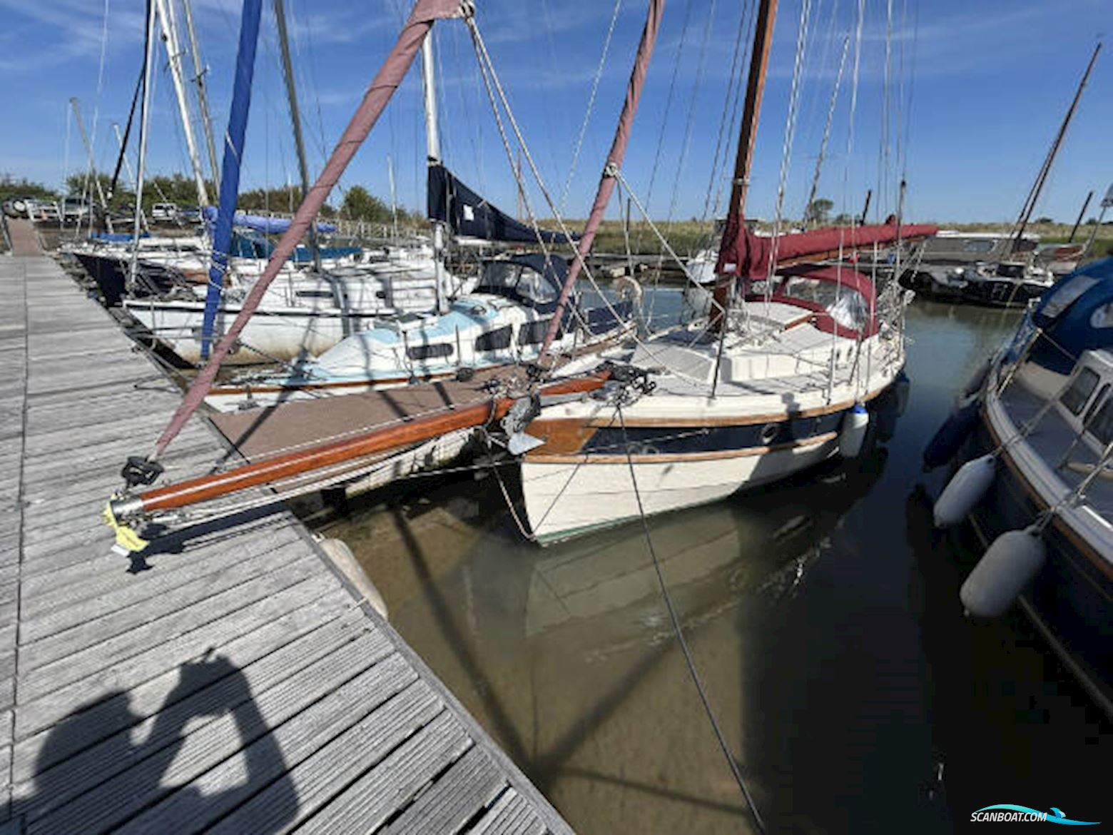 Cornish Crabber 24 Segelboot 2002, mit Yanmar 2GM20 motor, England