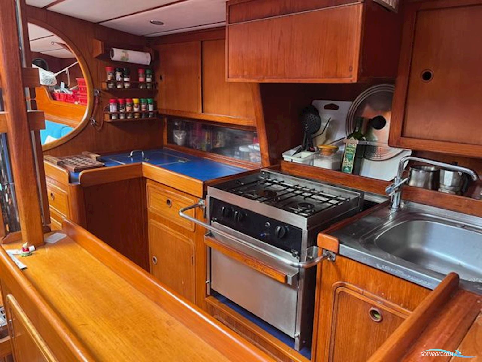 Custom built boat DAMIEN II Joubert-Nivelt 16m steel sailing yacht