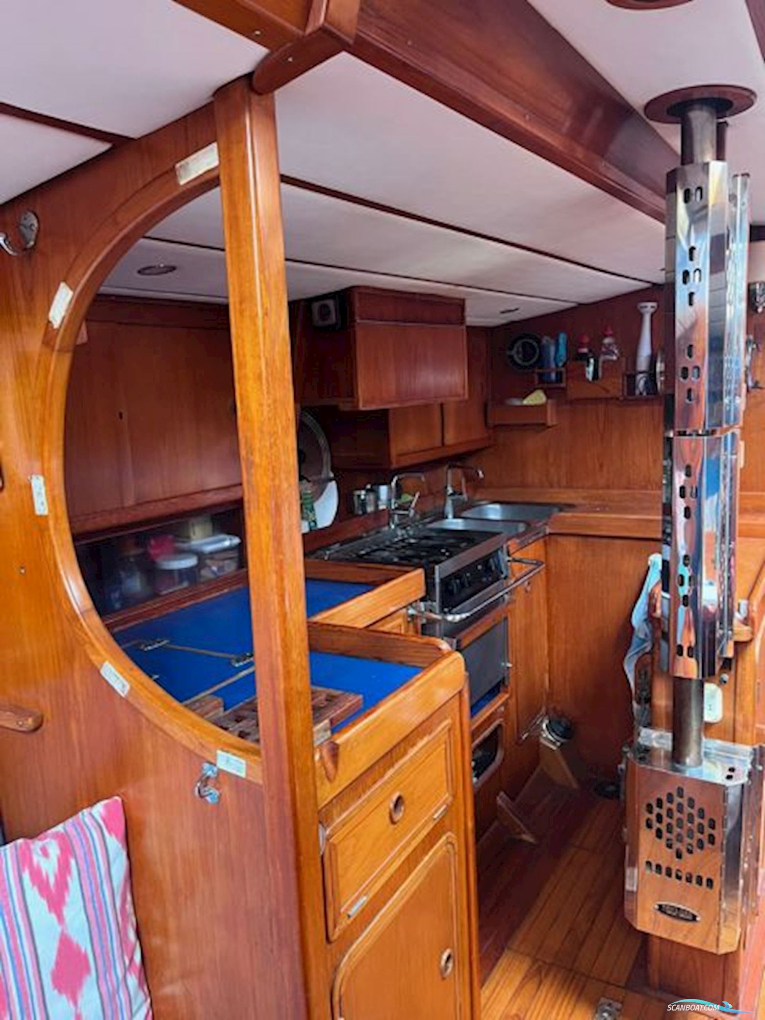Custom built boat DAMIEN II Joubert-Nivelt 16m steel sailing yacht