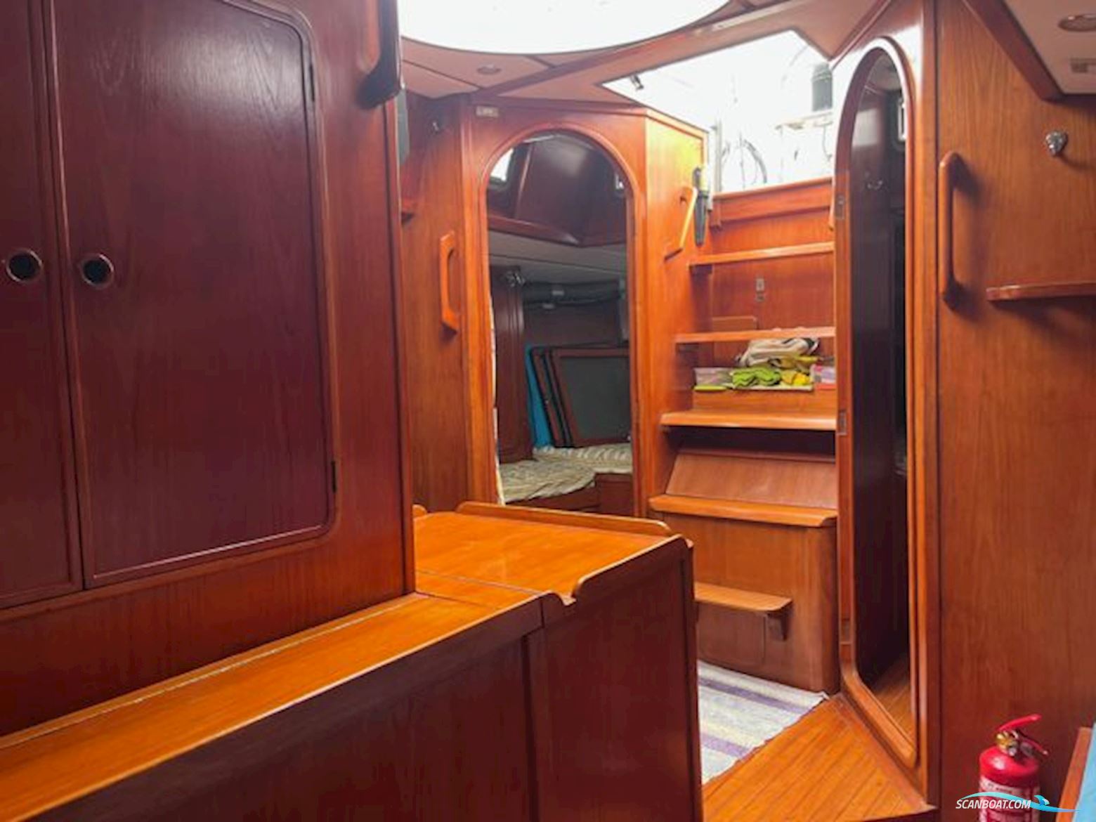 Custom built boat DAMIEN II Joubert-Nivelt 16m steel sailing yacht