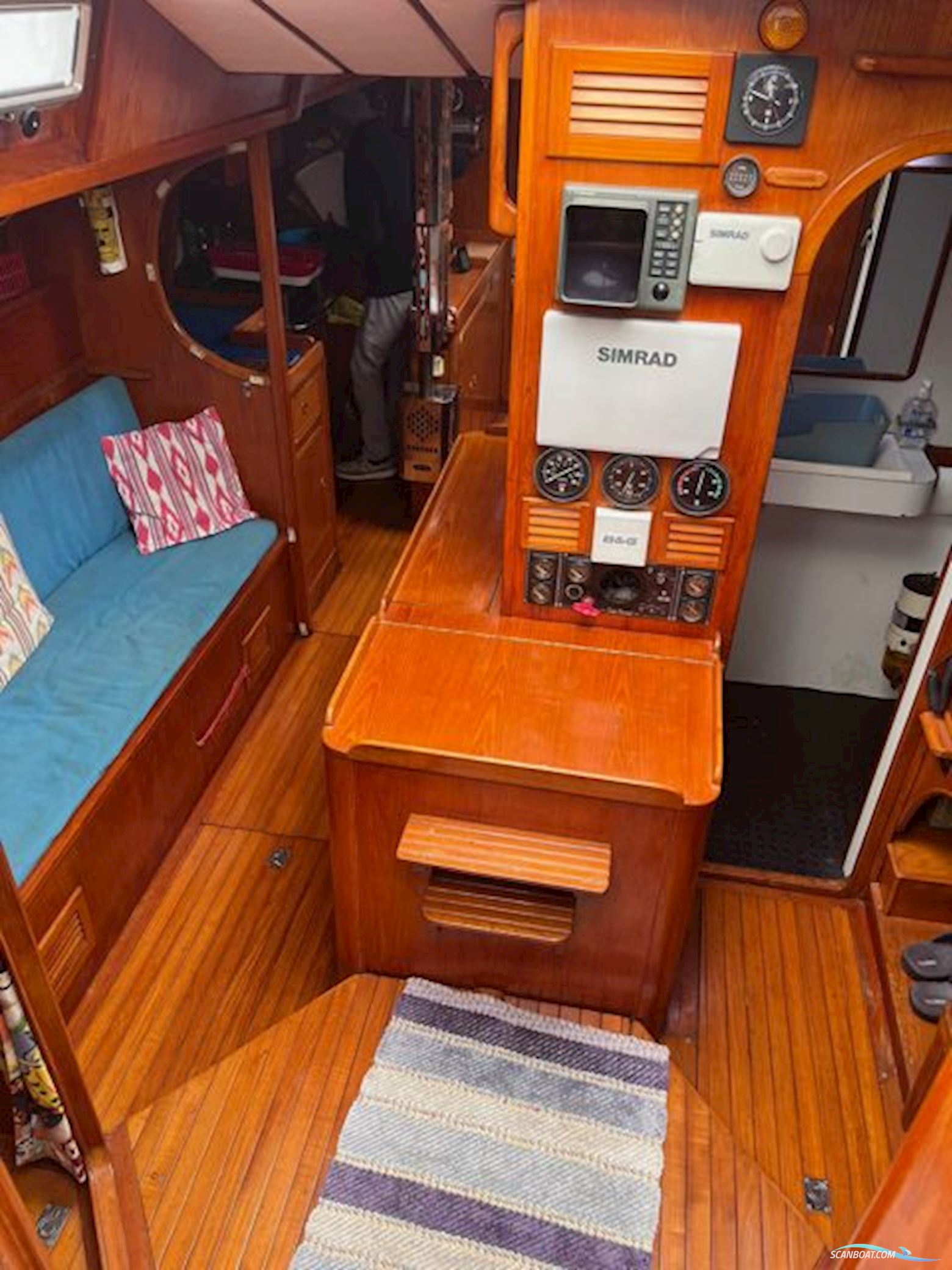 Custom built boat DAMIEN II Joubert-Nivelt 16m steel sailing yacht