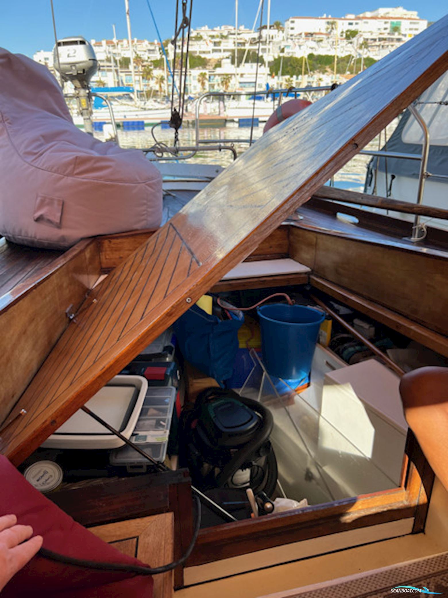 Custom built boat ERYTHEIA Cotre Juan Alsine