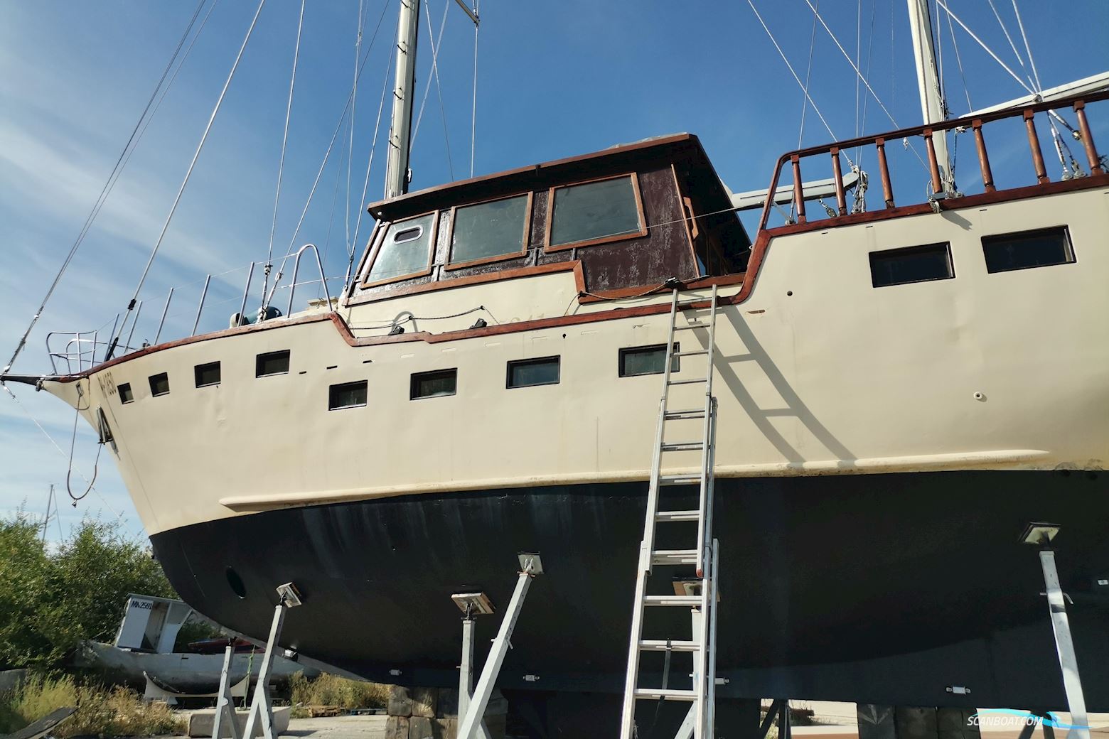 Custom Built Kufra Werft Ketch Segelboot 1982, mit Mercedes motor, Slovenien