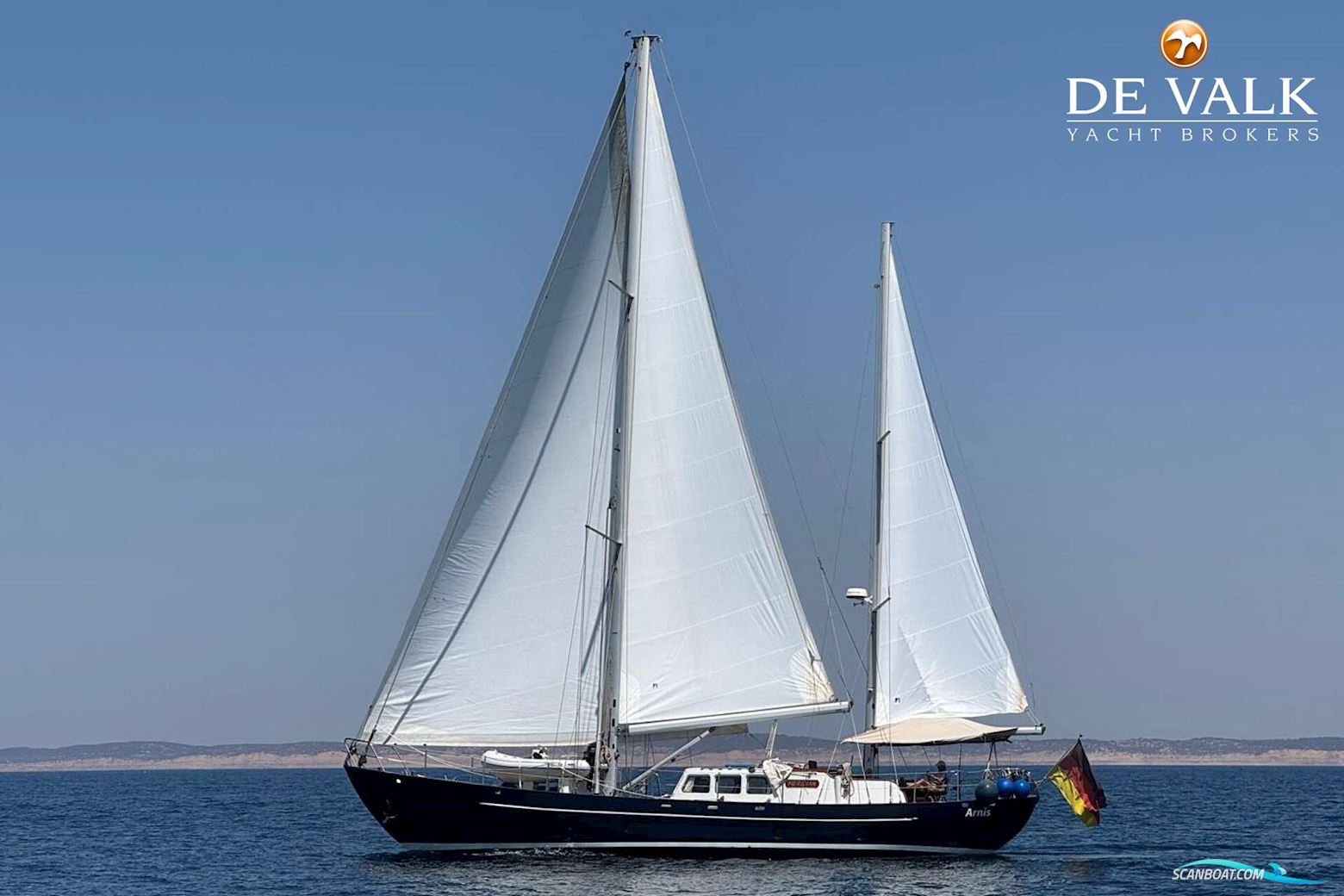 CUSTOM Steel Ketch Segelboot 1962, mit Perkins motor, Spanien