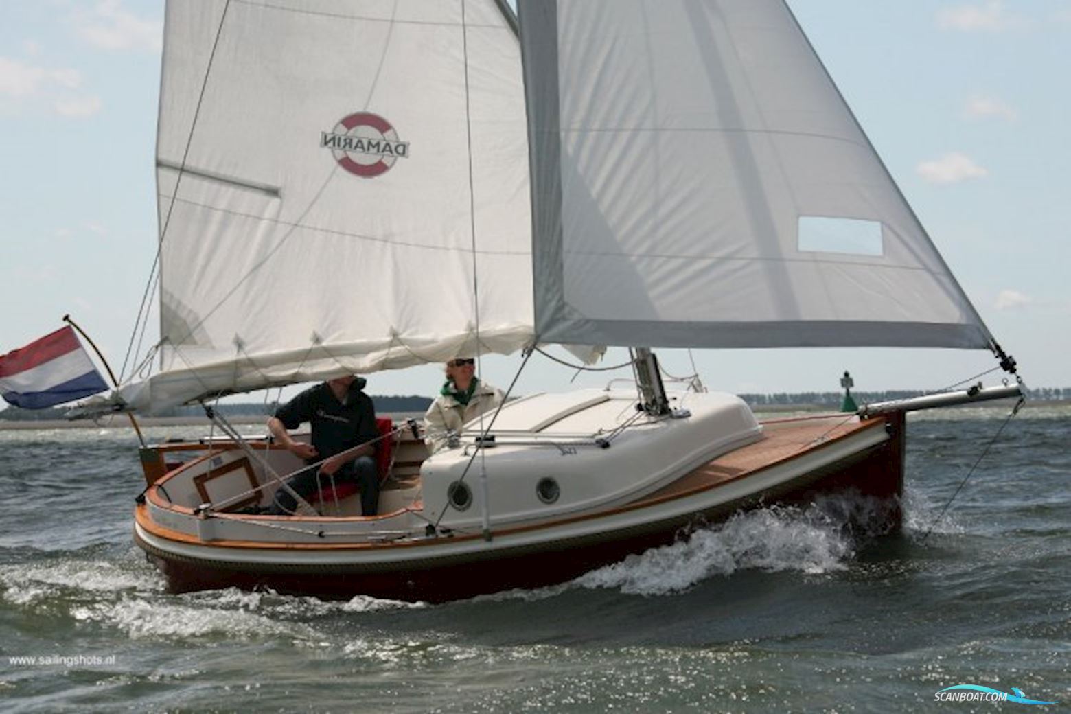Damarin 21 Zeilsloep (nieuw) Segelboot 2024, mit vetus motor, Niederlande