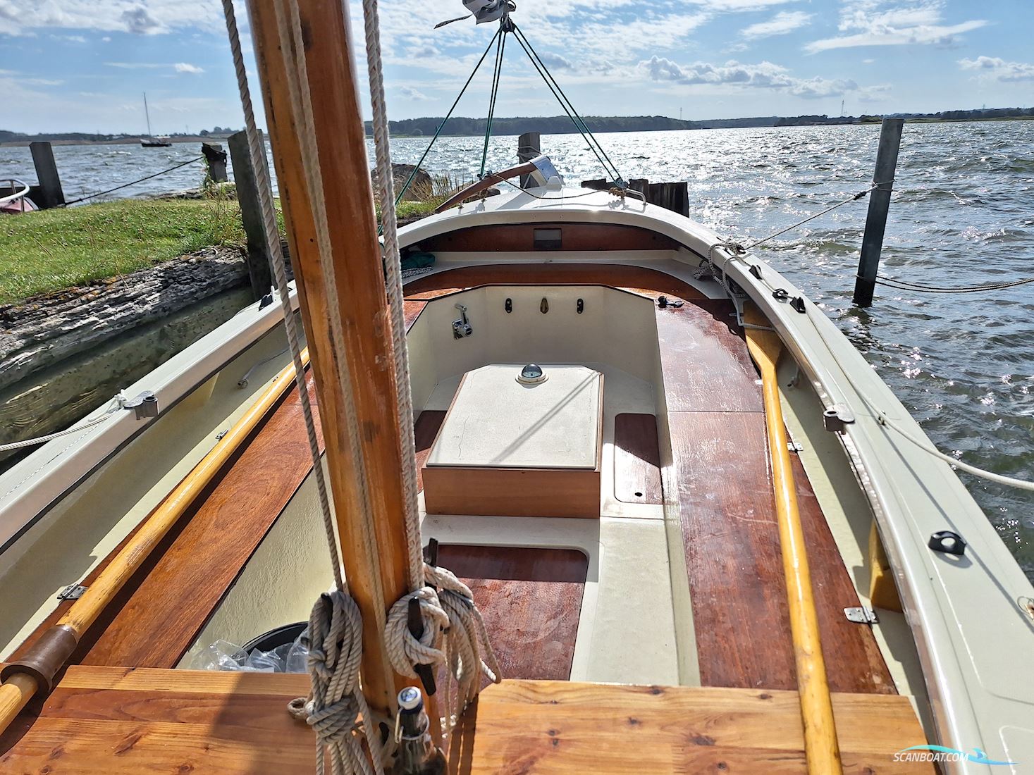 Damjolle Kragejolle Tuckerboot Gaffelsegler Spitzgatter Poca 17