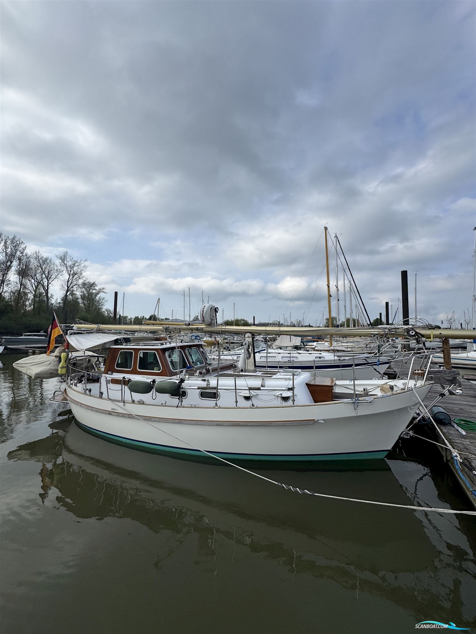 De Holland Boat Company Dartsailer 30 Segelboot 1978, mit Nanni Diesel 4220 motor, Deutschland