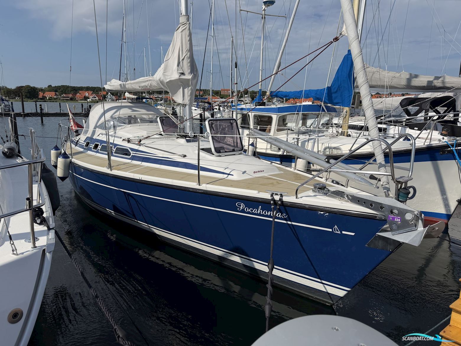 Dehler 35 CWS Segelboot 1996, mit Yanmar 3GM30F motor, Dänemark
