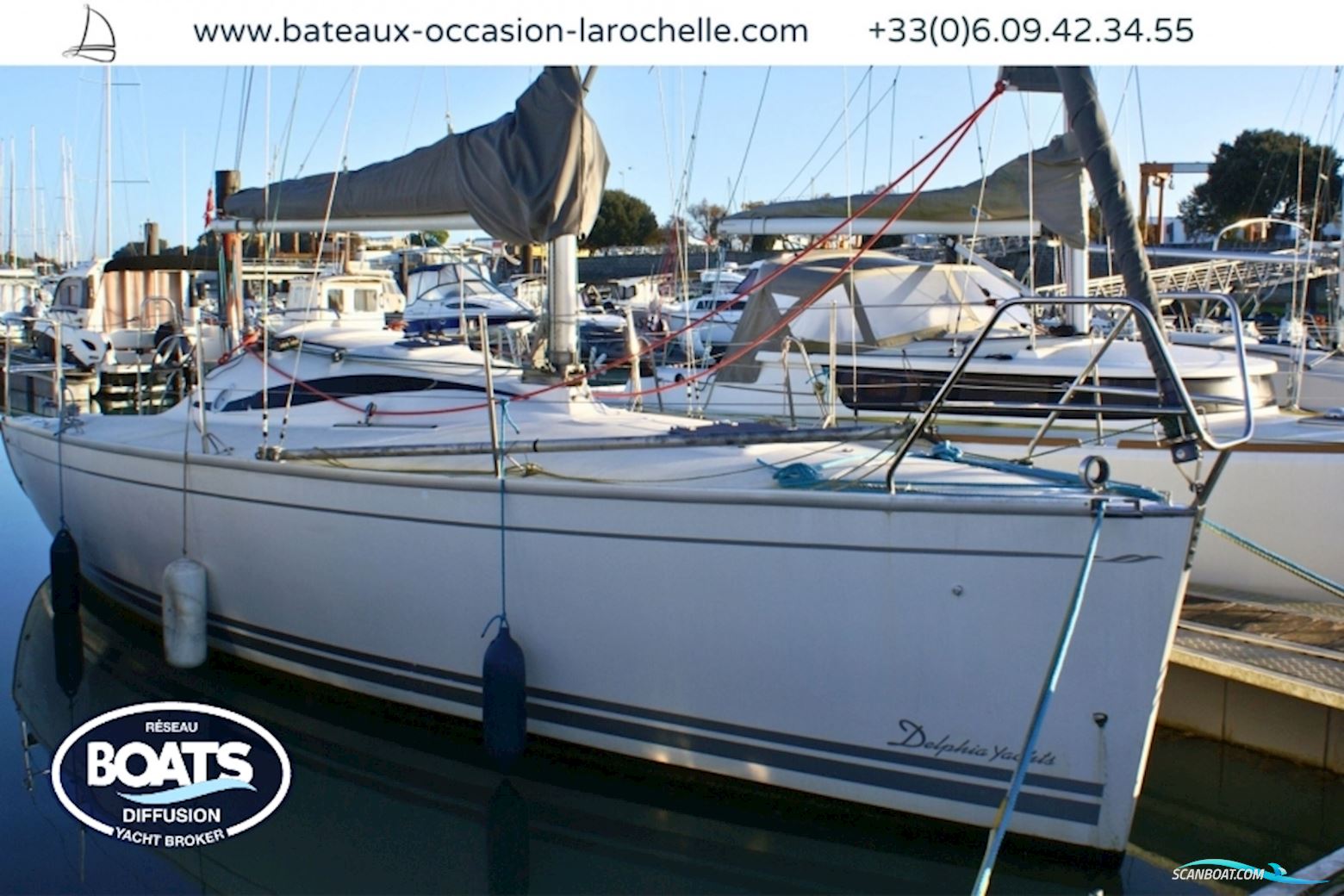 DELPHIA YACHTS DELPHIA 28 SPORT Segelboot 2007, mit LOMBARDINI motor, Frankreich