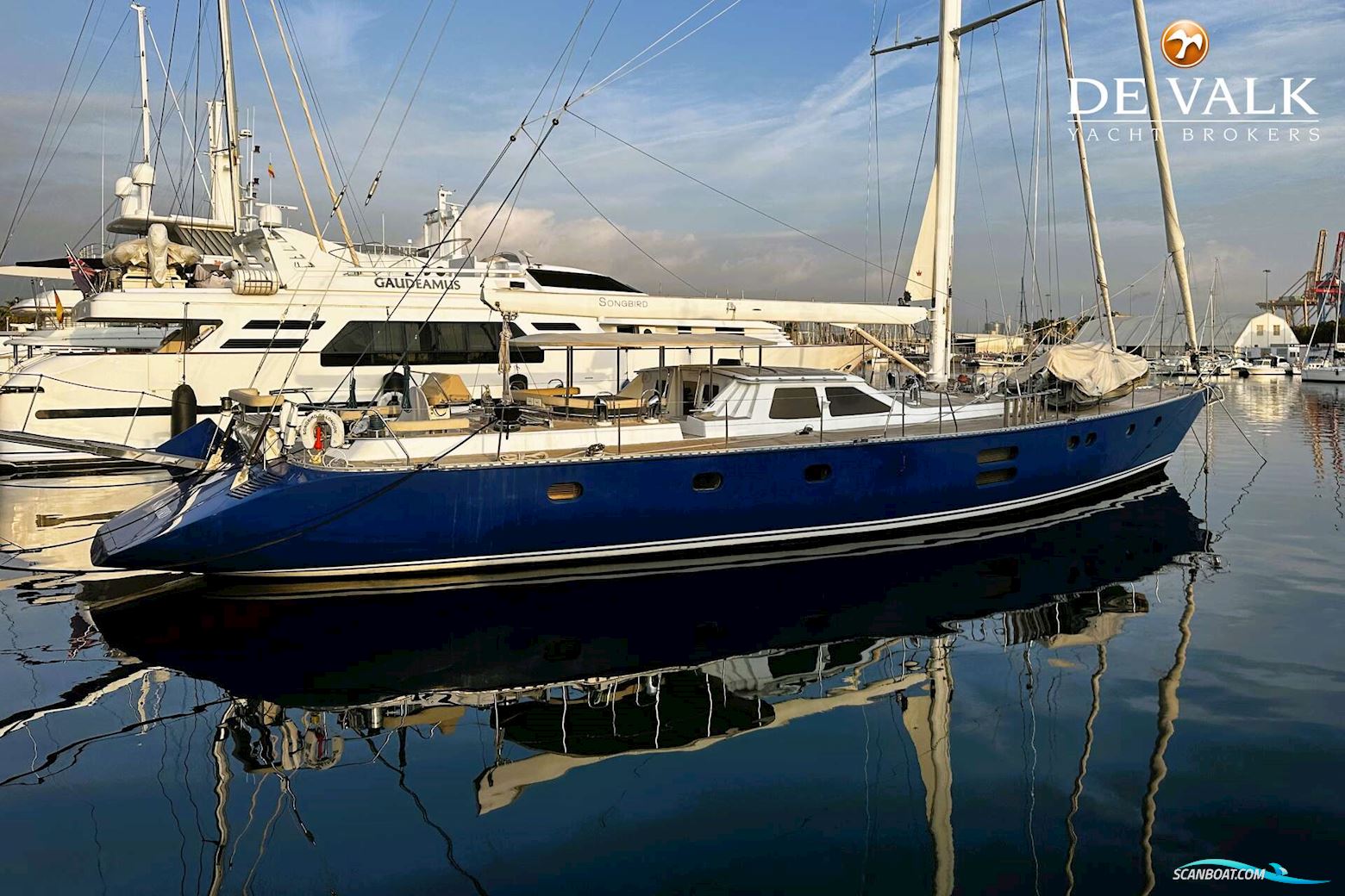 Dubbel & Jesse 88 Segelboot 1993, mit Mercedes Mtu motor, Spanien