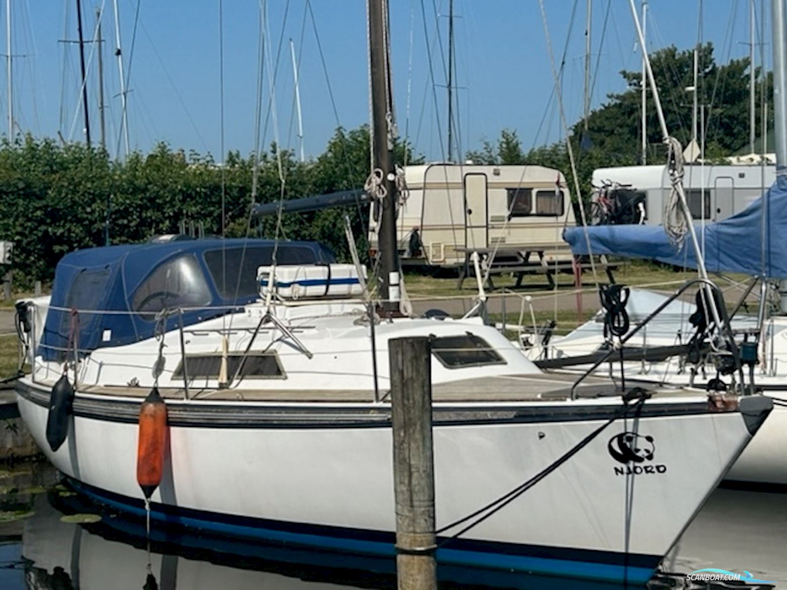 Duetta 86 Segelboot 1980, mit Sole motor, Niederlande