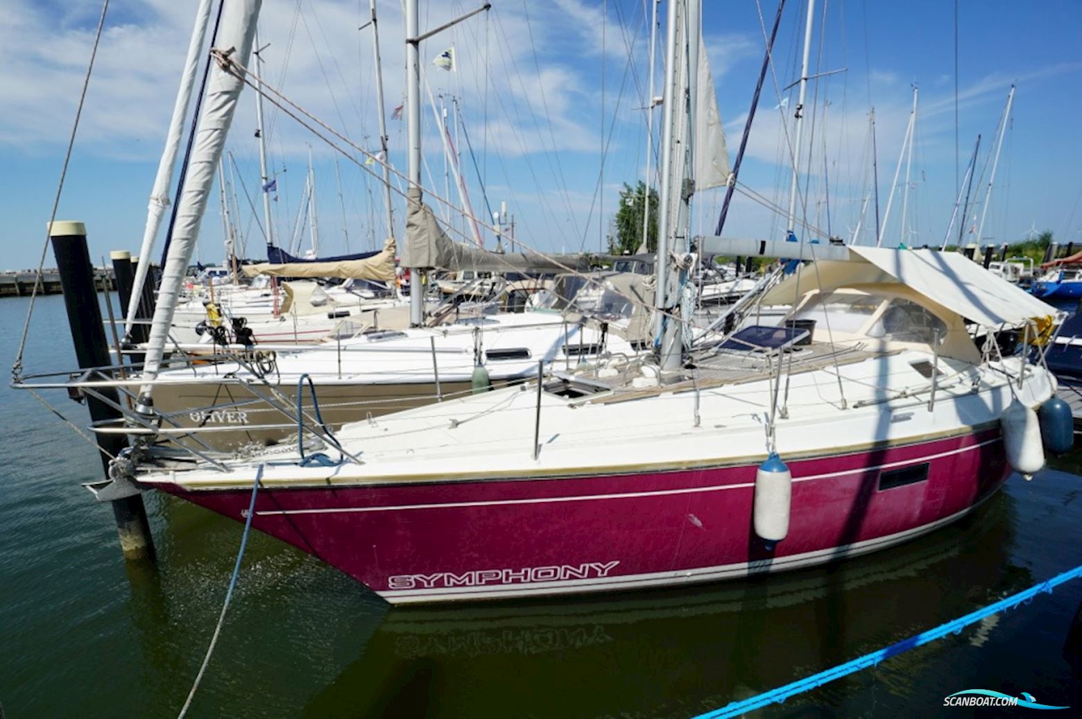Dufour 34 Segelboot 1978, mit Craftsman motor, Niederlande