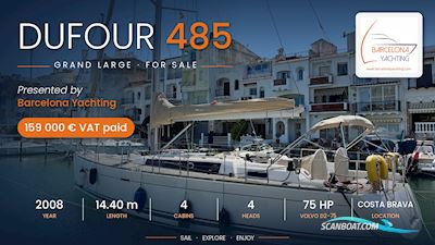 Dufour Yachts 485 Grand Large Segelboot 2008, mit Volvo D2/75C motor, Spanien